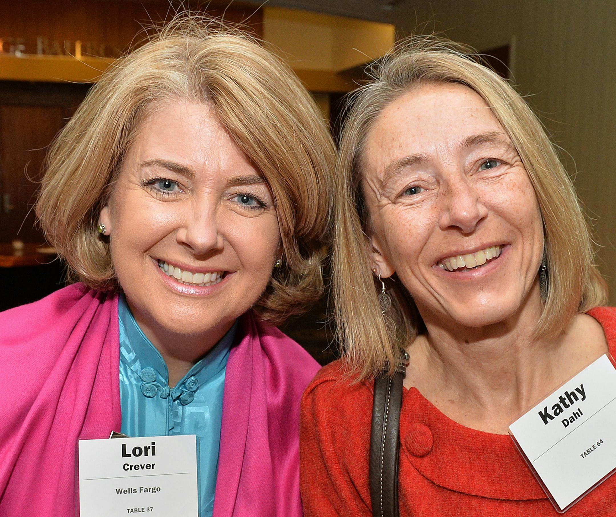 Lori Crever and Kathy Dahl. ] (SPECIAL TO THE STAR TRIBUNE/BRE McGEE) **Lori Crever (left), Kathy Dahl (right)