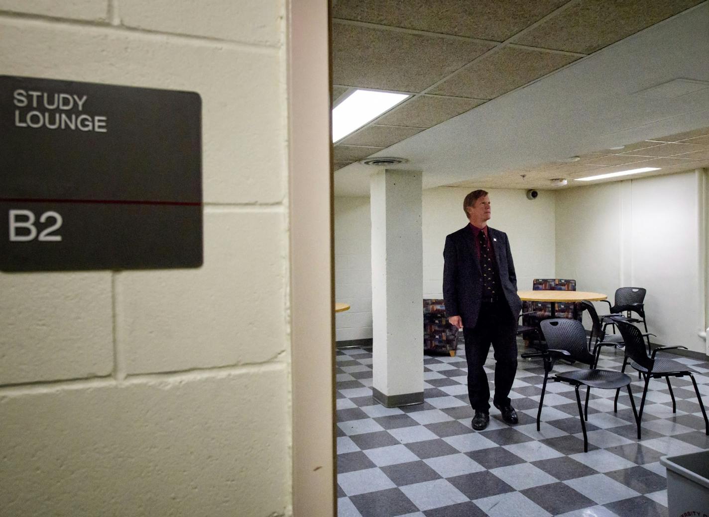 Study space and recreational gathering space are in short supply in Pioneer Hall, the oldest dorm on the U of M Twin Cities campus.