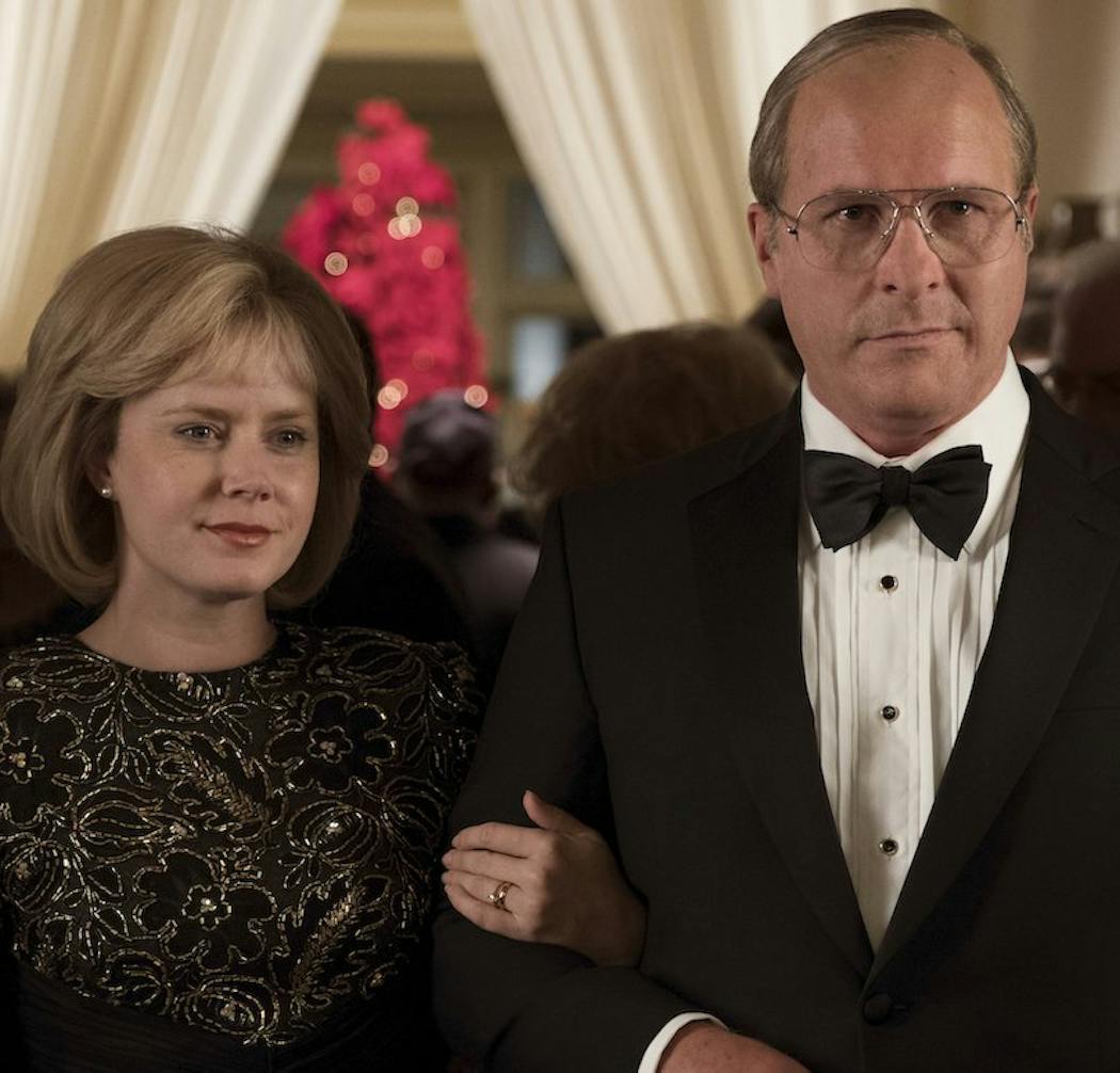 Amy Adams and Christian Bale in “Vice.”