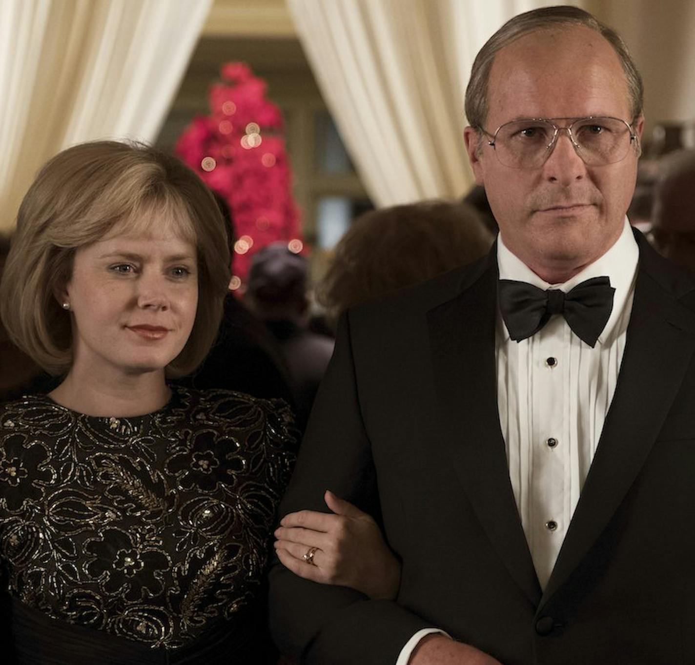 Amy Adams and Christian Bale in "Vice."