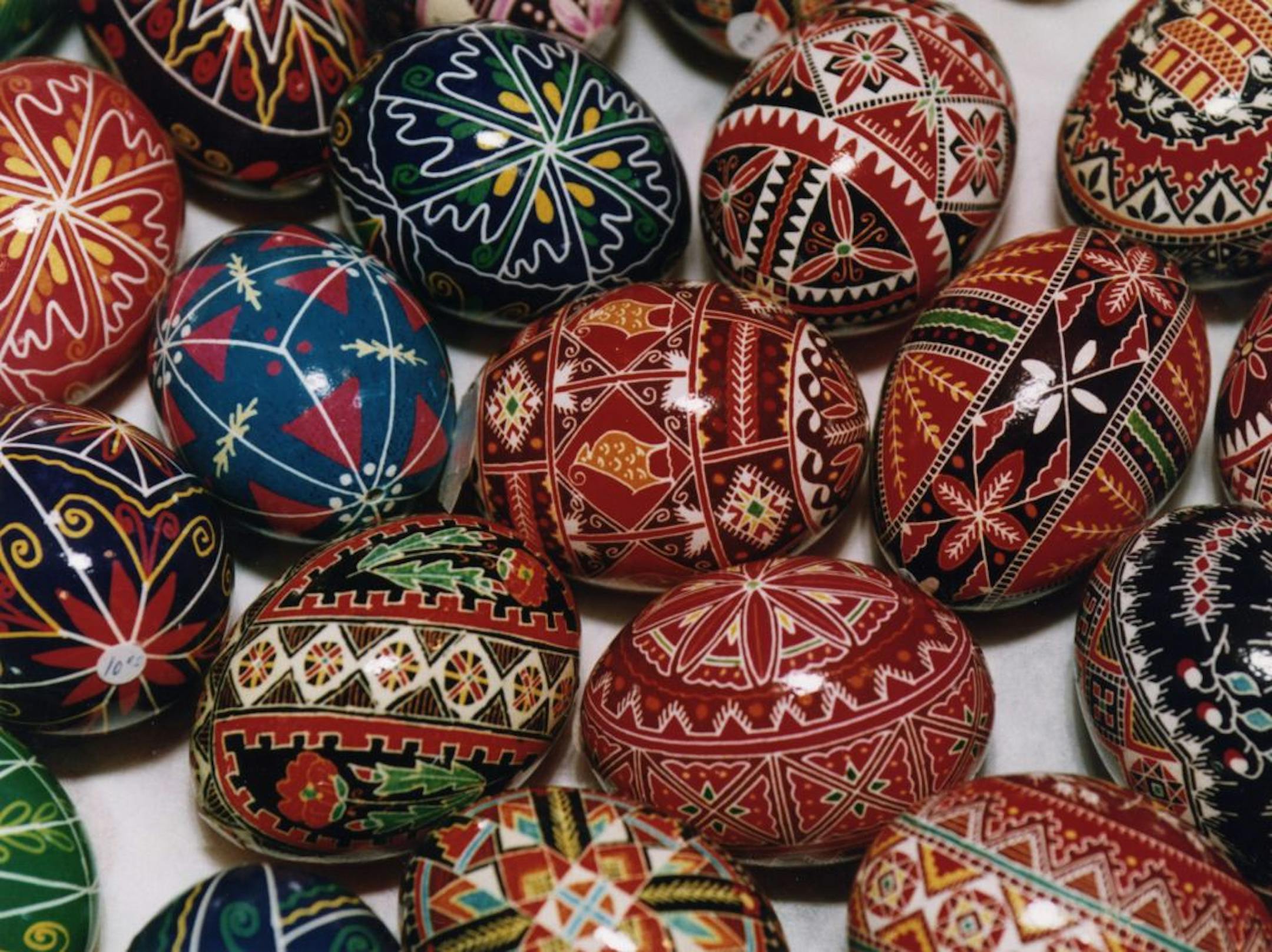 Ukrainian painted eggs.