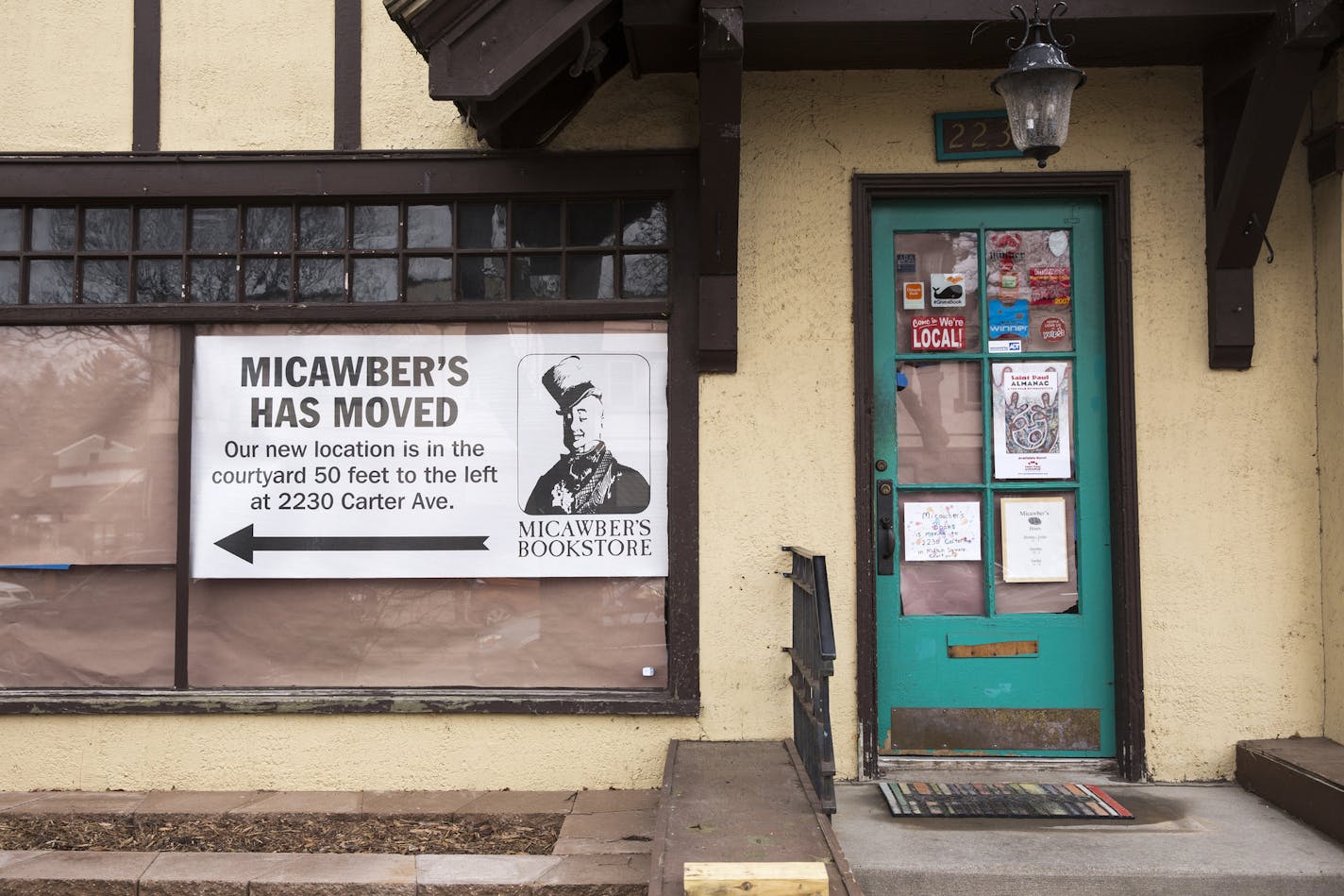 Micawber&#x2019;s Books has moved into a smaller location just a few feet away from the old one.