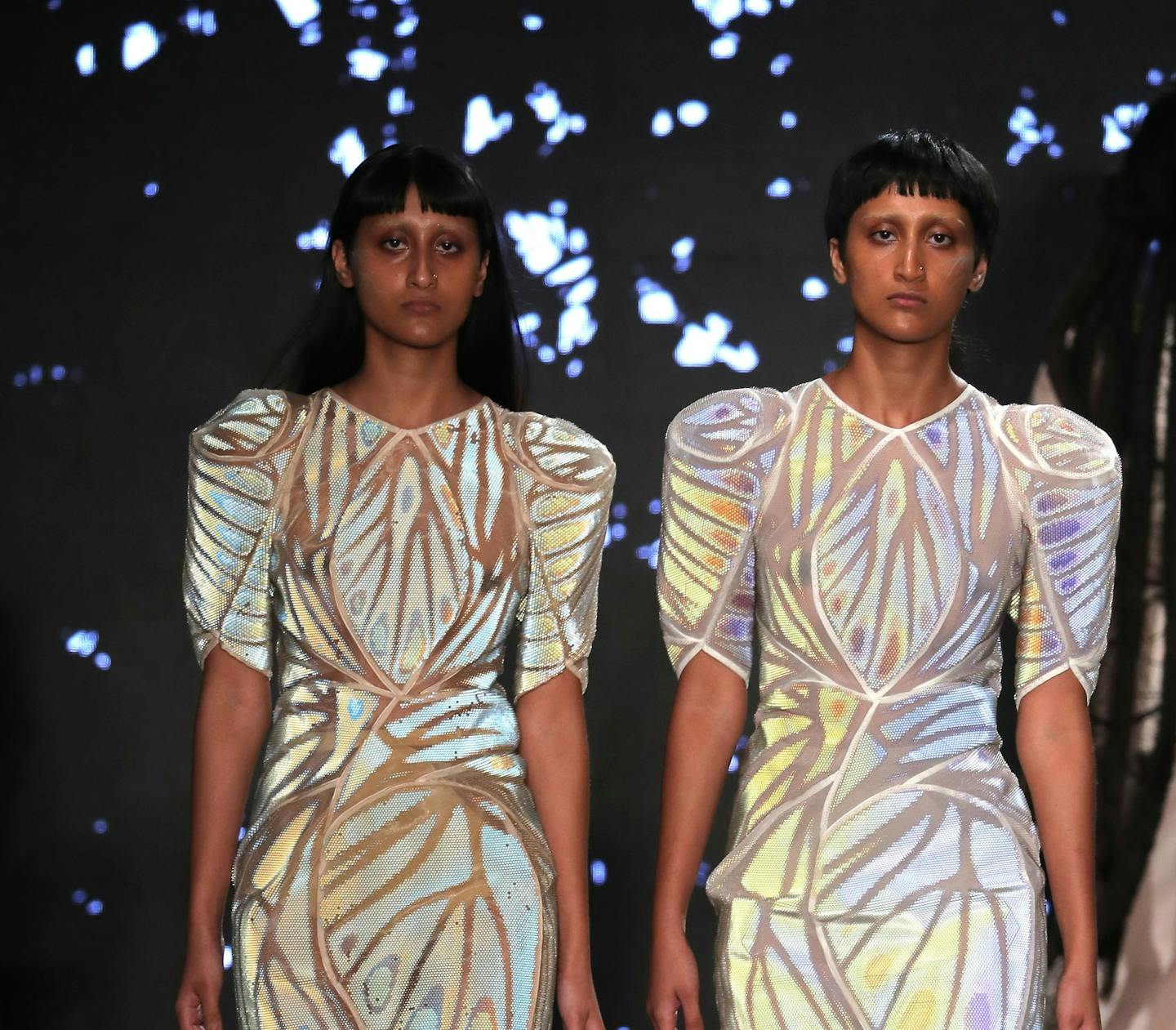 New style of 3-D-printed fashion hits New York runway