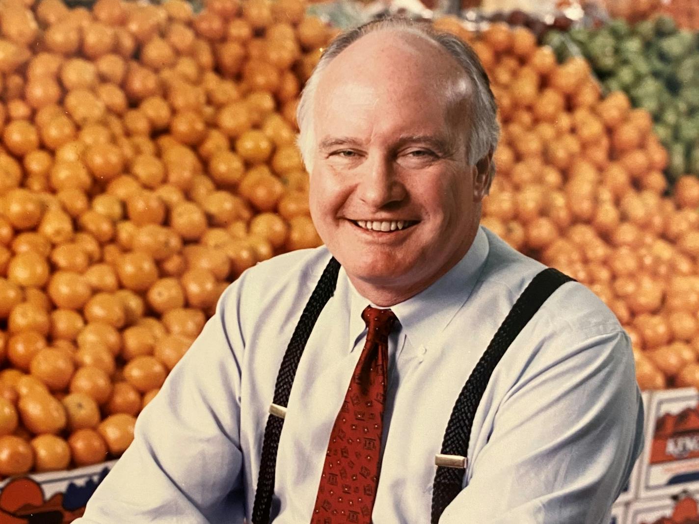 Mike Wright, shown in a 1990 photo, led Supervalu through a period of rapid growth in the 1980s and 1990s.