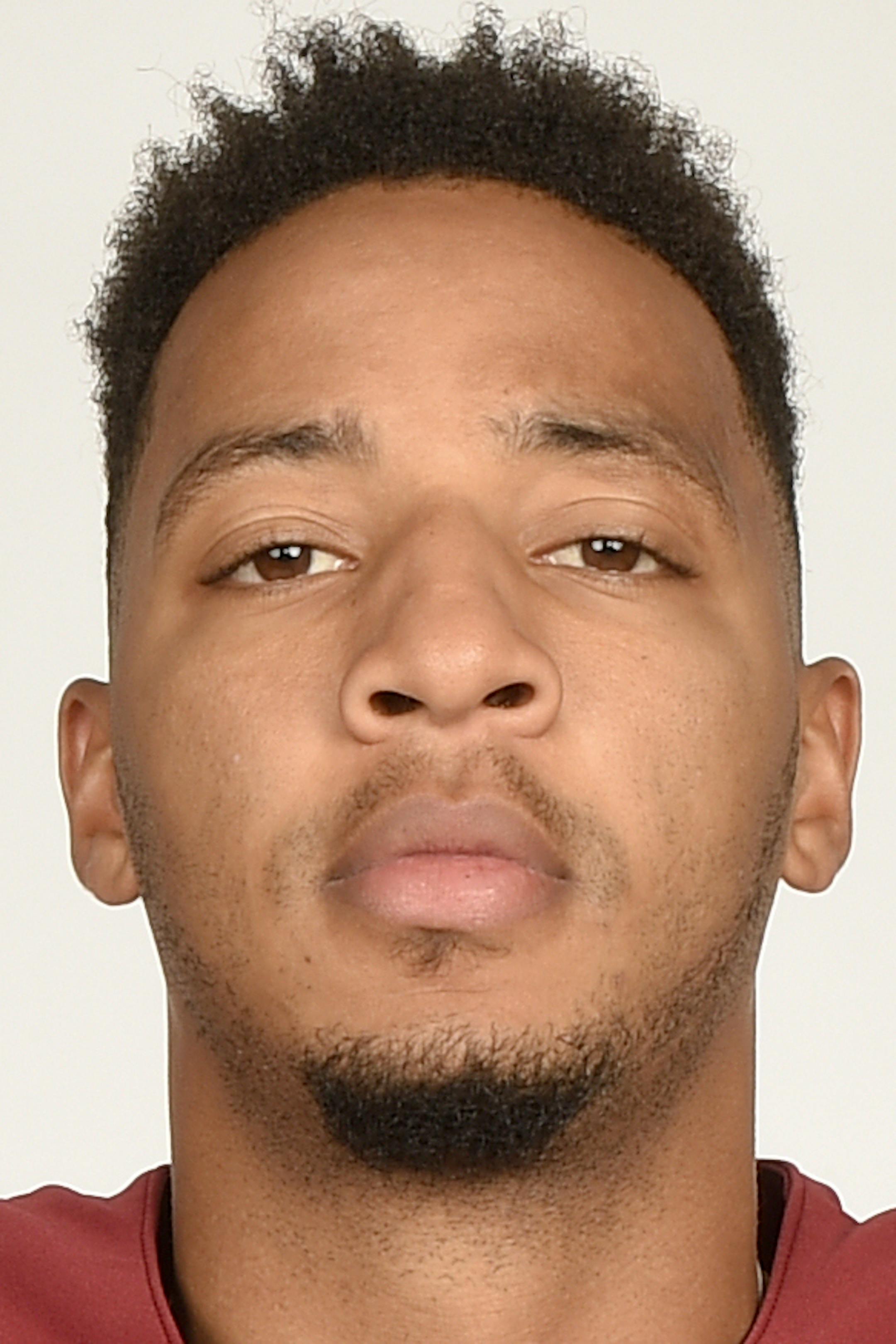 Washington Redskins wide receiver Josh Doctson poses for a photograph during an NFL football studio photo session at the team training facility, Monday, June 11, 2018, in Ashburn, Va. (AP Photo/Nick Wass) ORG XMIT: VANW10