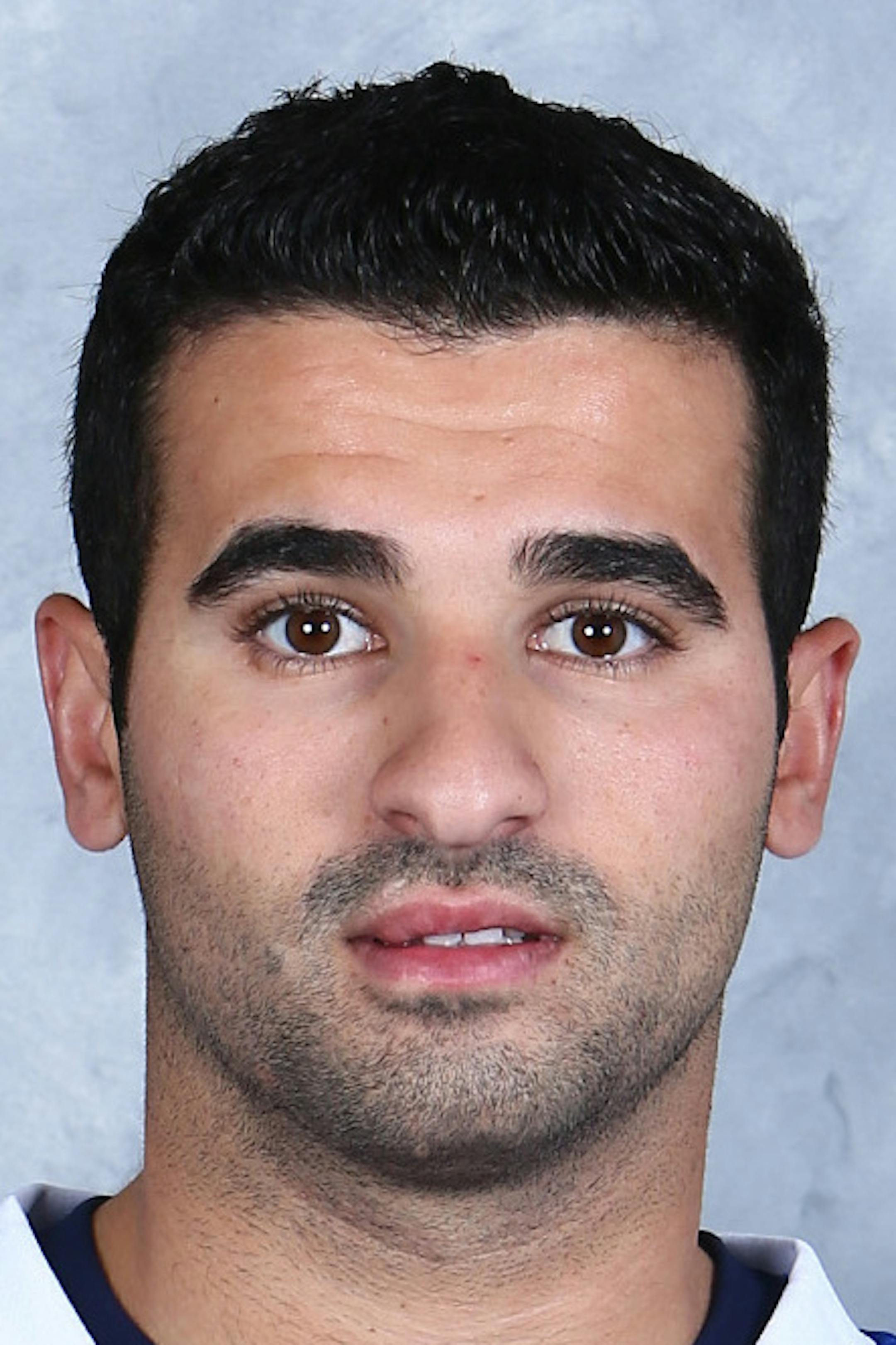 TORONTO,ON, CANADA ‚Äì SEPTEMBER 11: Nazem Kadri of the Toronto Maple Leafs poses for his official headshot for the 2013-2014 season on September 11, 2013 at the Mastercard Centre in Toronto, Ontario, Canada. (Photo by Graig Abel/NHLI via Getty Images) *** Local Caption *** Nazem Kadri