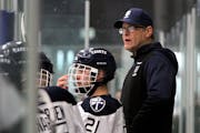 Mike Randolph is tied for the state record in boys hockey coaching victories with 707.