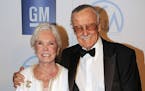 Joan and Stan Lee, shown at a recent entertainment event, were married in 1947.
