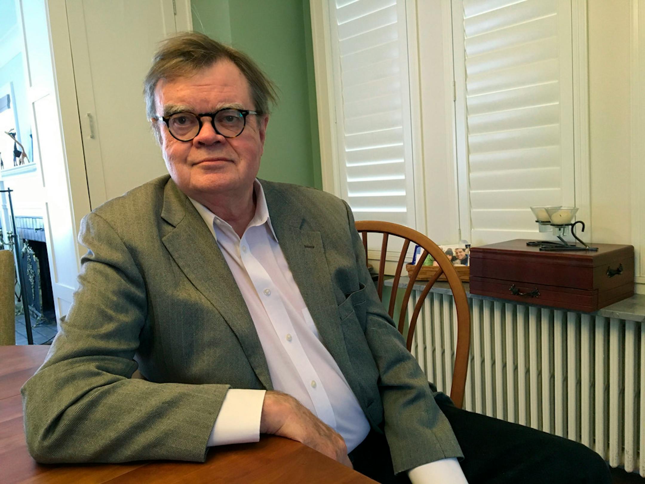 Garrison Keillor canceled his planned fundraising show for the Woman's Club of Minneapolis.