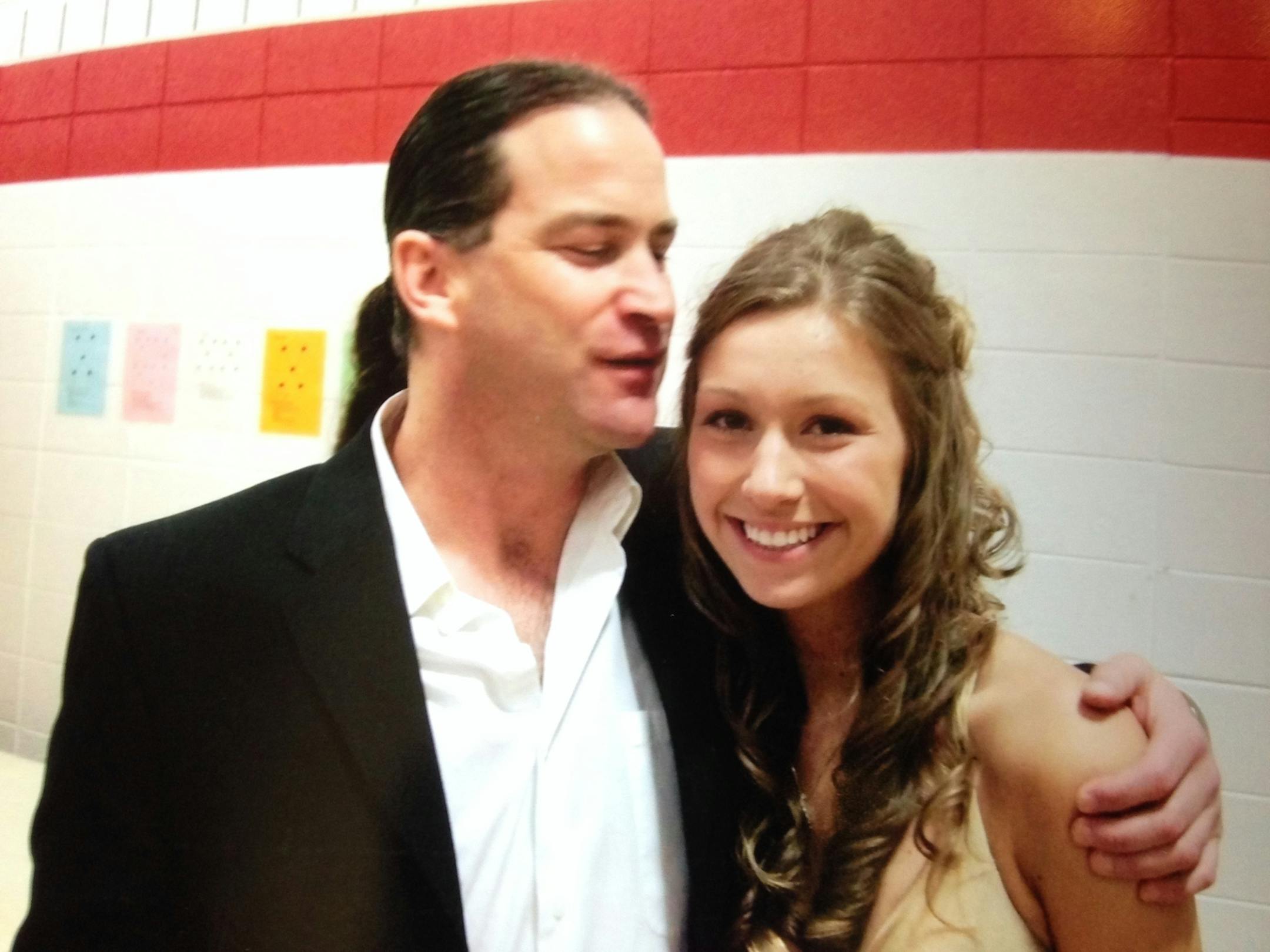 Jeffrey T. Elling, right, and his daughter, Hannah Mayre Elling. Jeffrey Elling was murdered last September by Aloeng K. Vang.