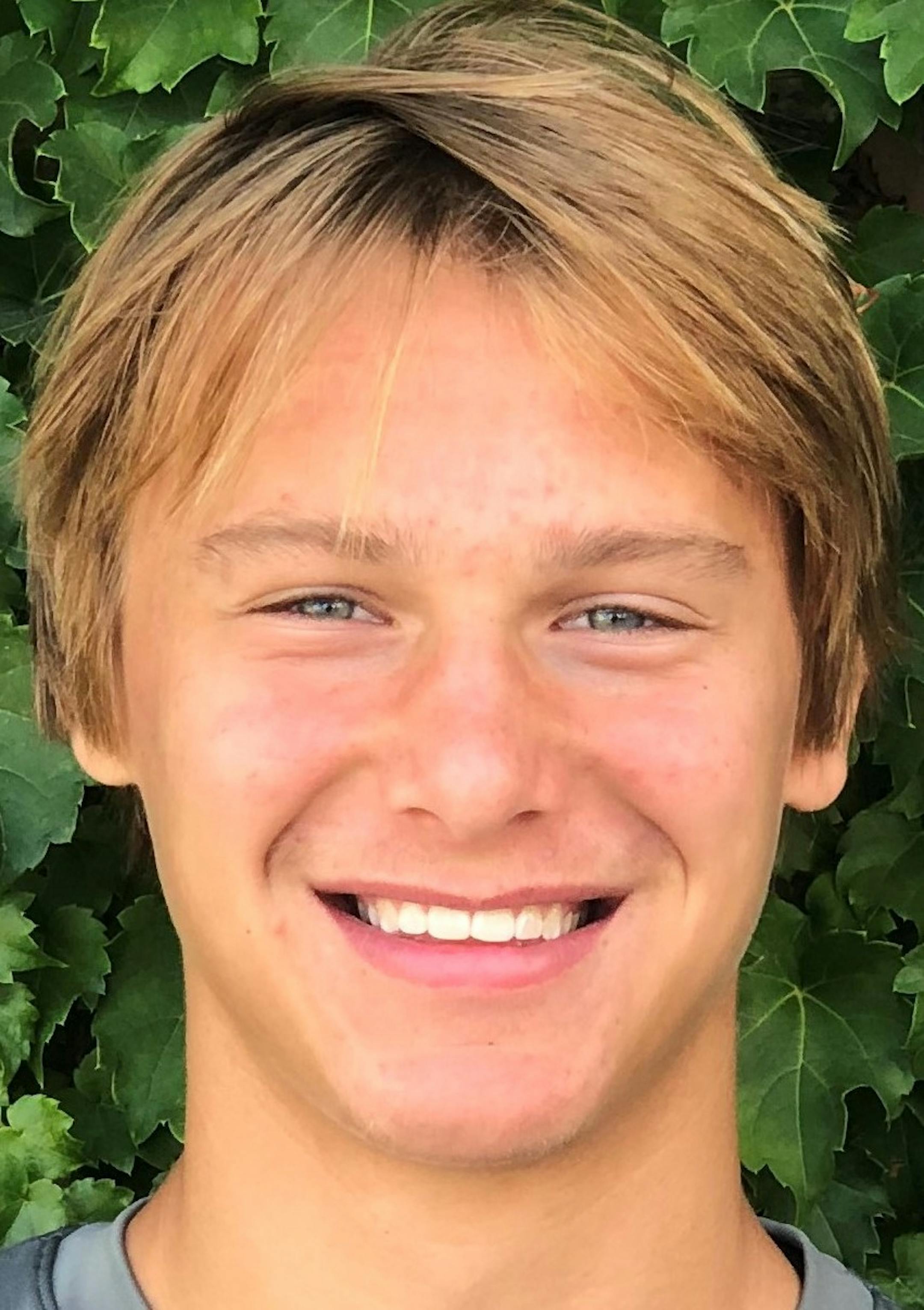 Porter Ball, Holy Angels soccer, sr., 2019-20