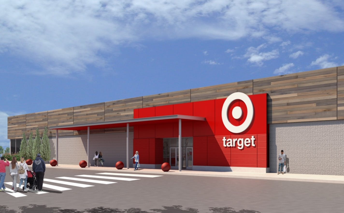 Rendering of what the Vermont Target will look like. (Provided by Target)