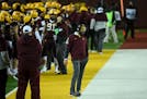 Gophers coach P.J. Fleck walked the sideline with his head down in the second half as Iowa extended its lead