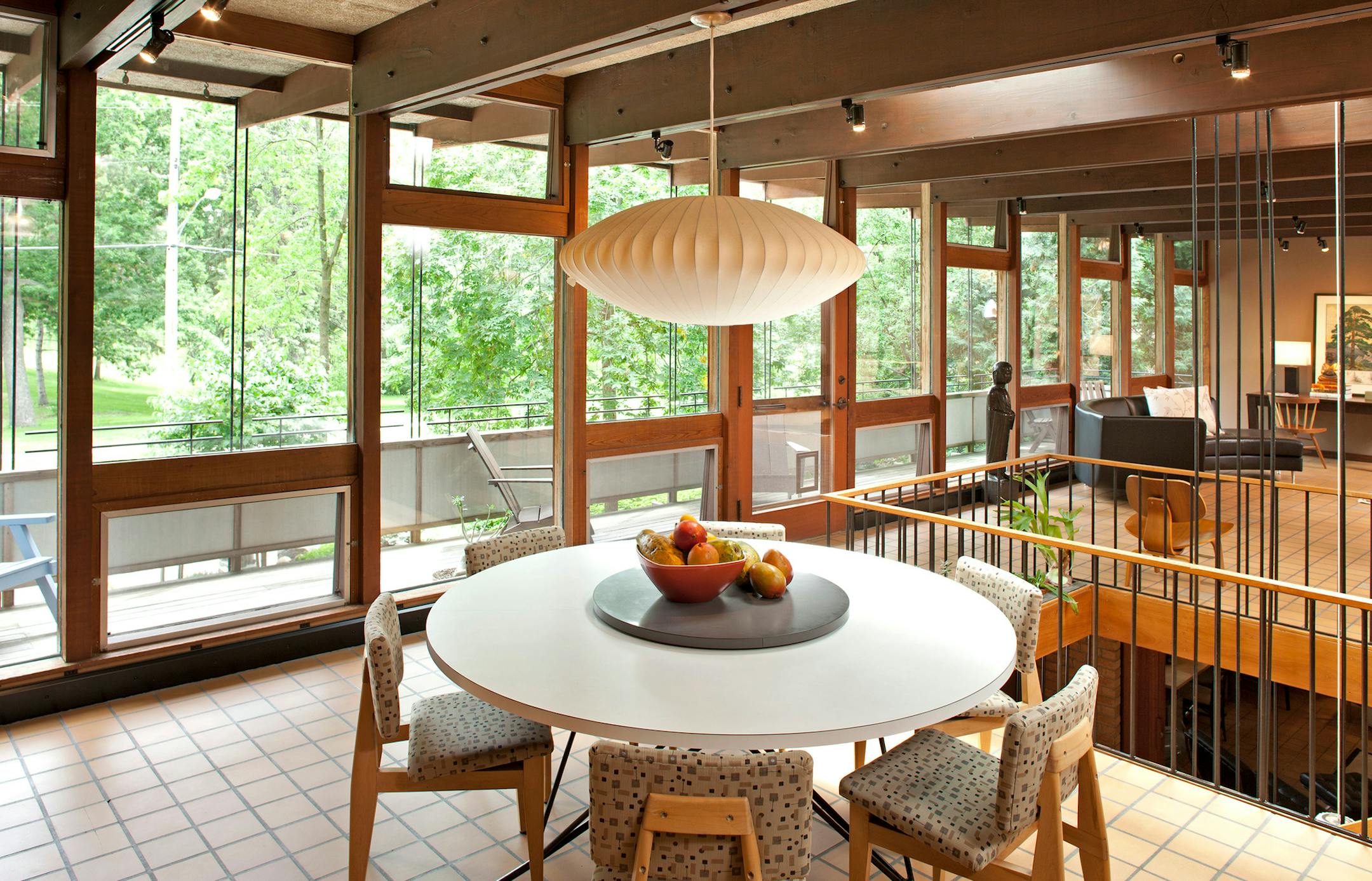 Midcentury modern architect-designed home for sale. Landmark Photography