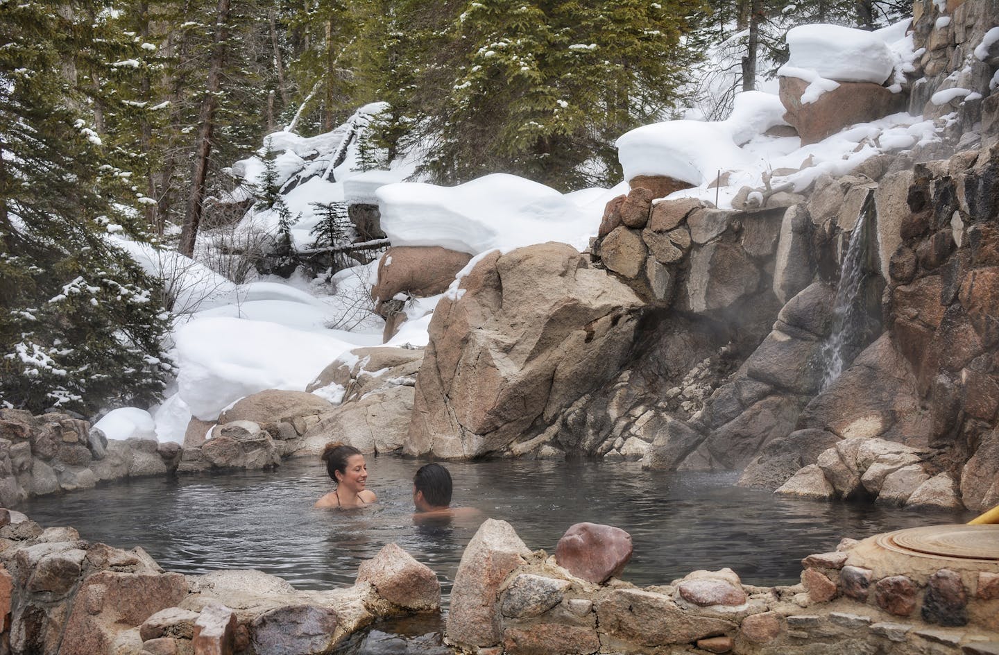 Strawberry Park Hot Springs. Photo courtesy Steamboat Springs Chamber Resort Association