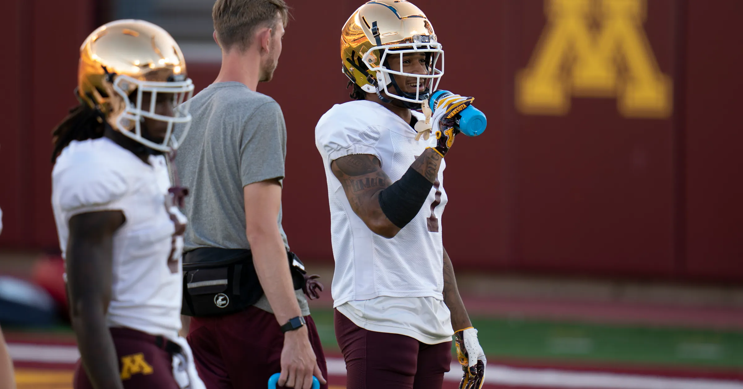 Autman Top Gophers receiver Chris Autman-Bell suffers leg injury in practice