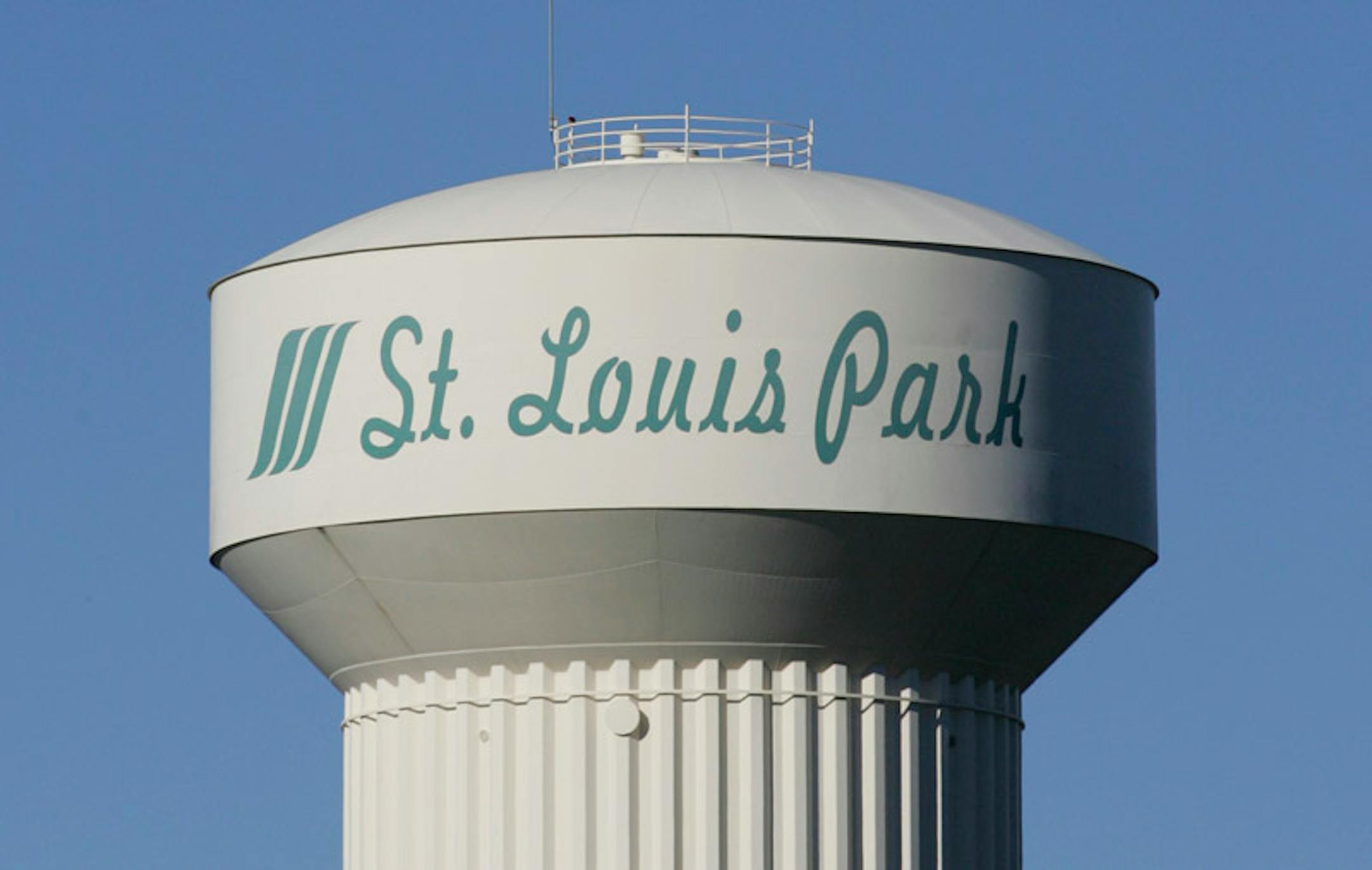 The St. Louis Park water tower.