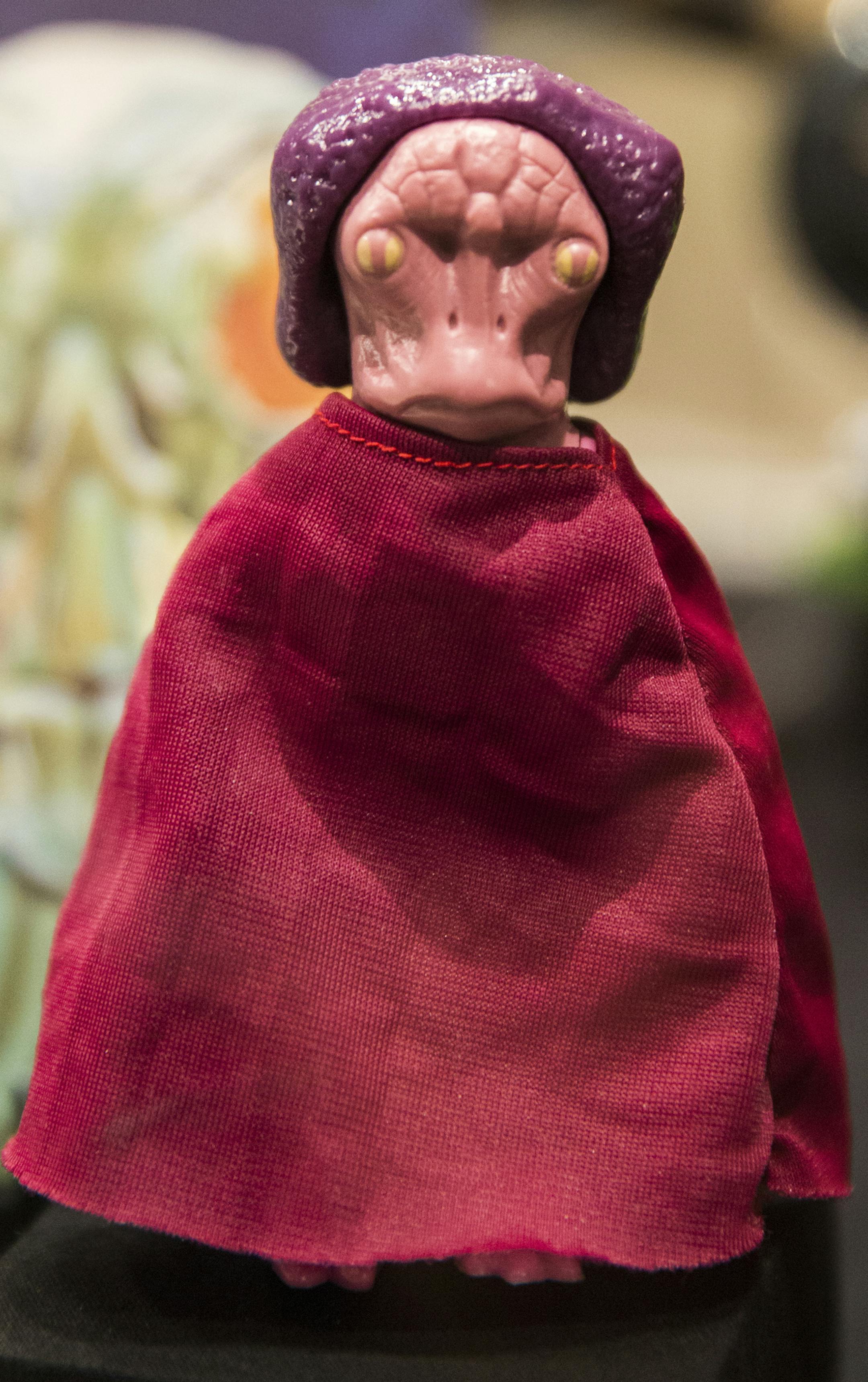 A Battlestar Galactica Imperious Leader model from 1978.