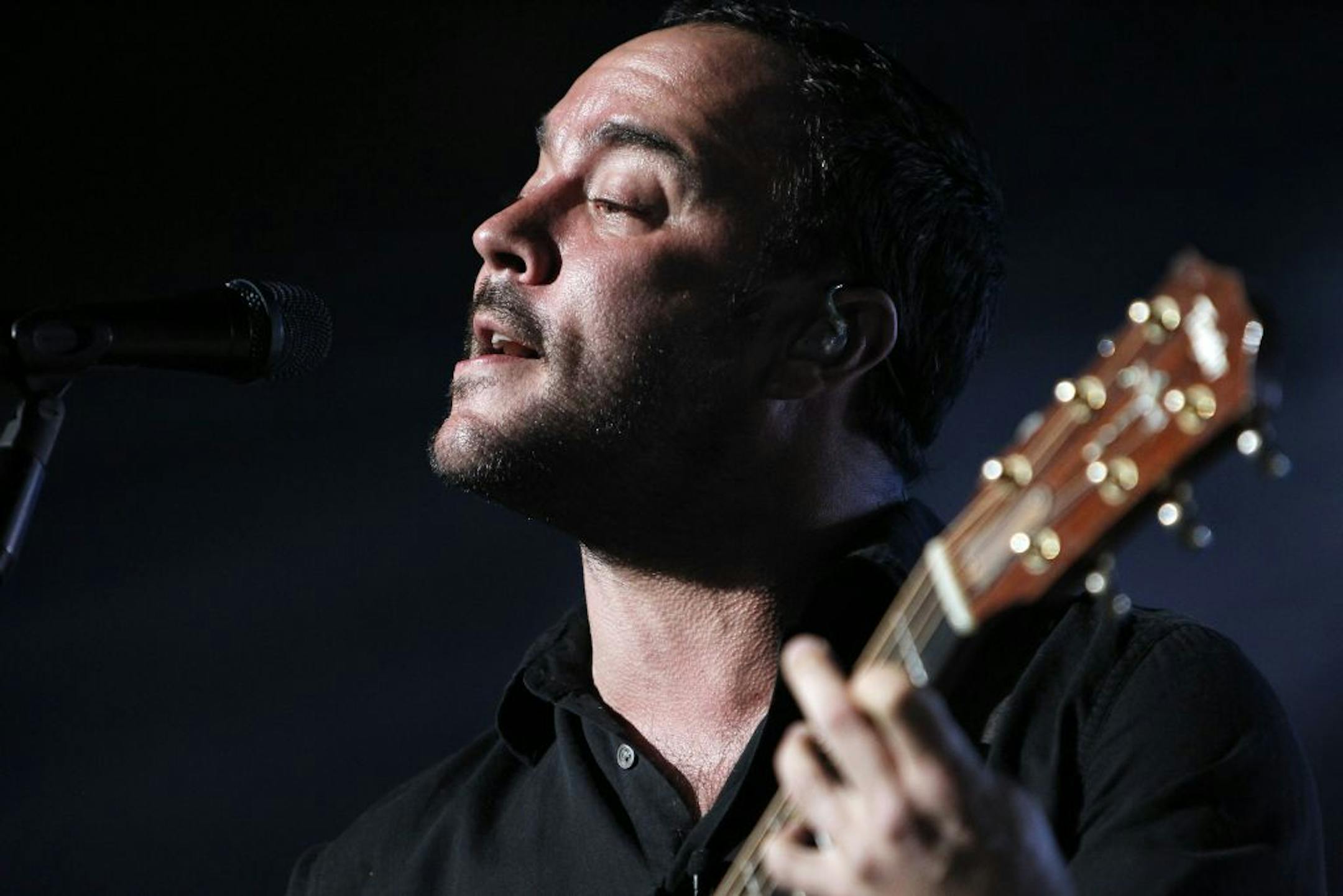 The Dave Matthews band is Sunday's headliner.