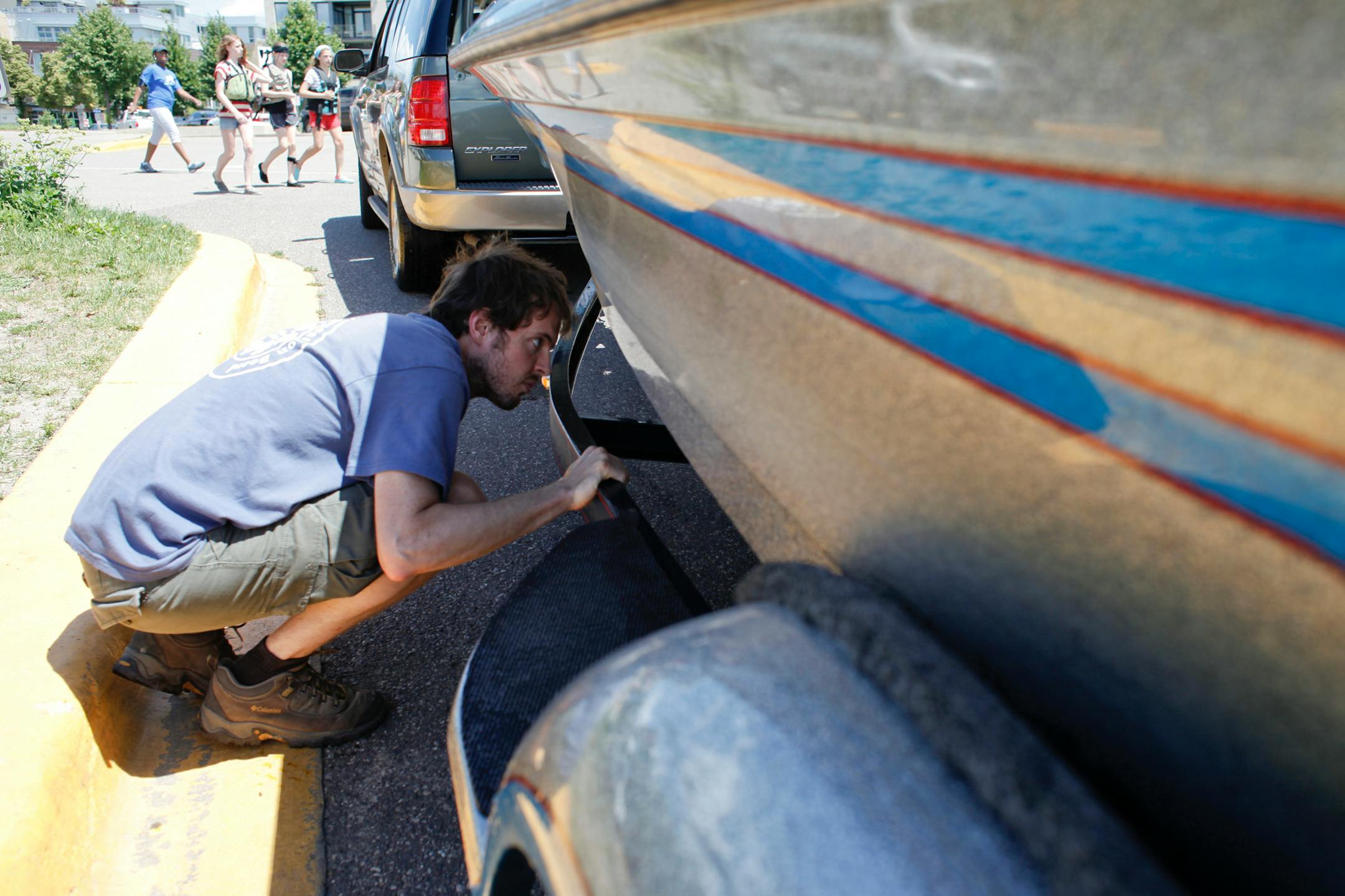 A boat inspection in 2012.