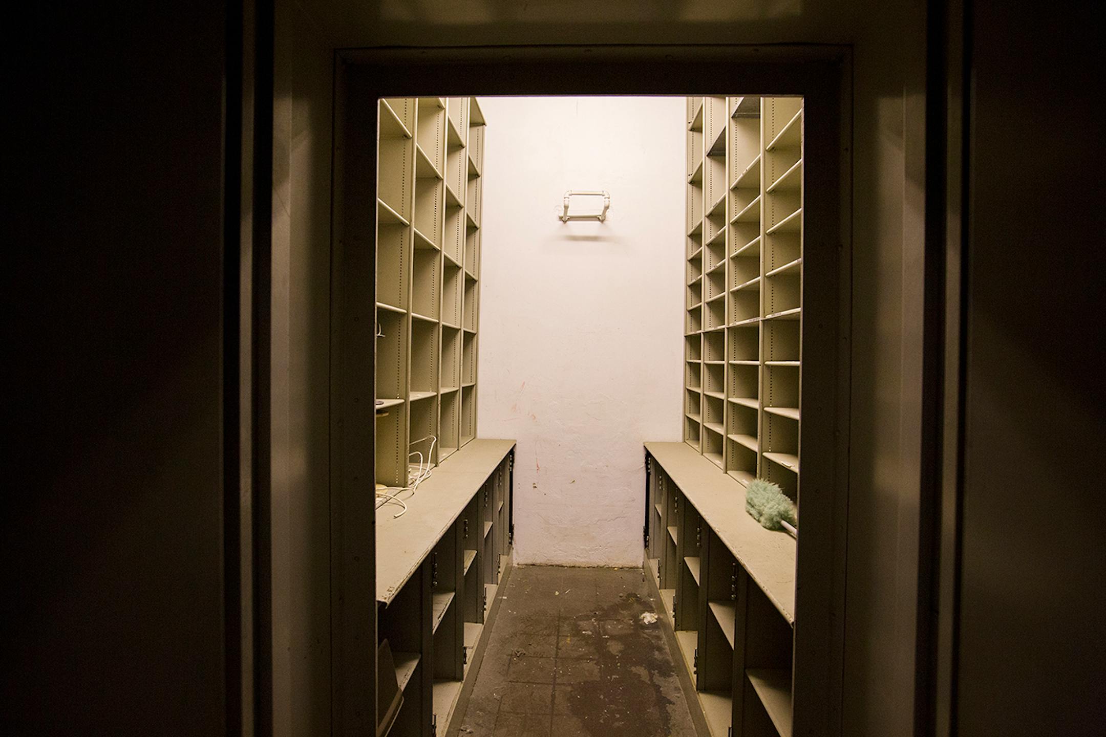 A vault inside the former West Publishing building in downtown St. Paul on Friday, May 29, 2015.