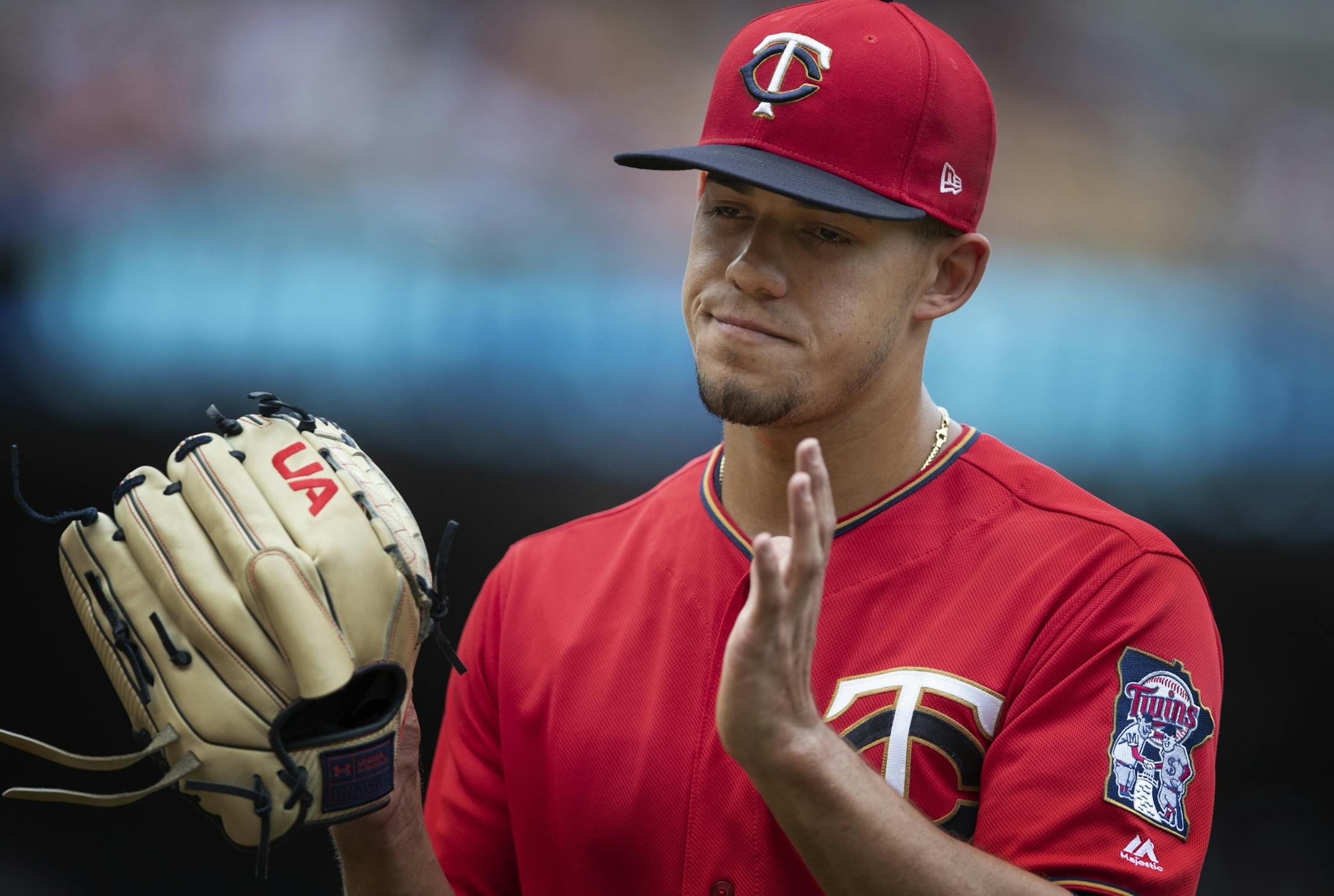 Twins starting pitcher Jose Berrios