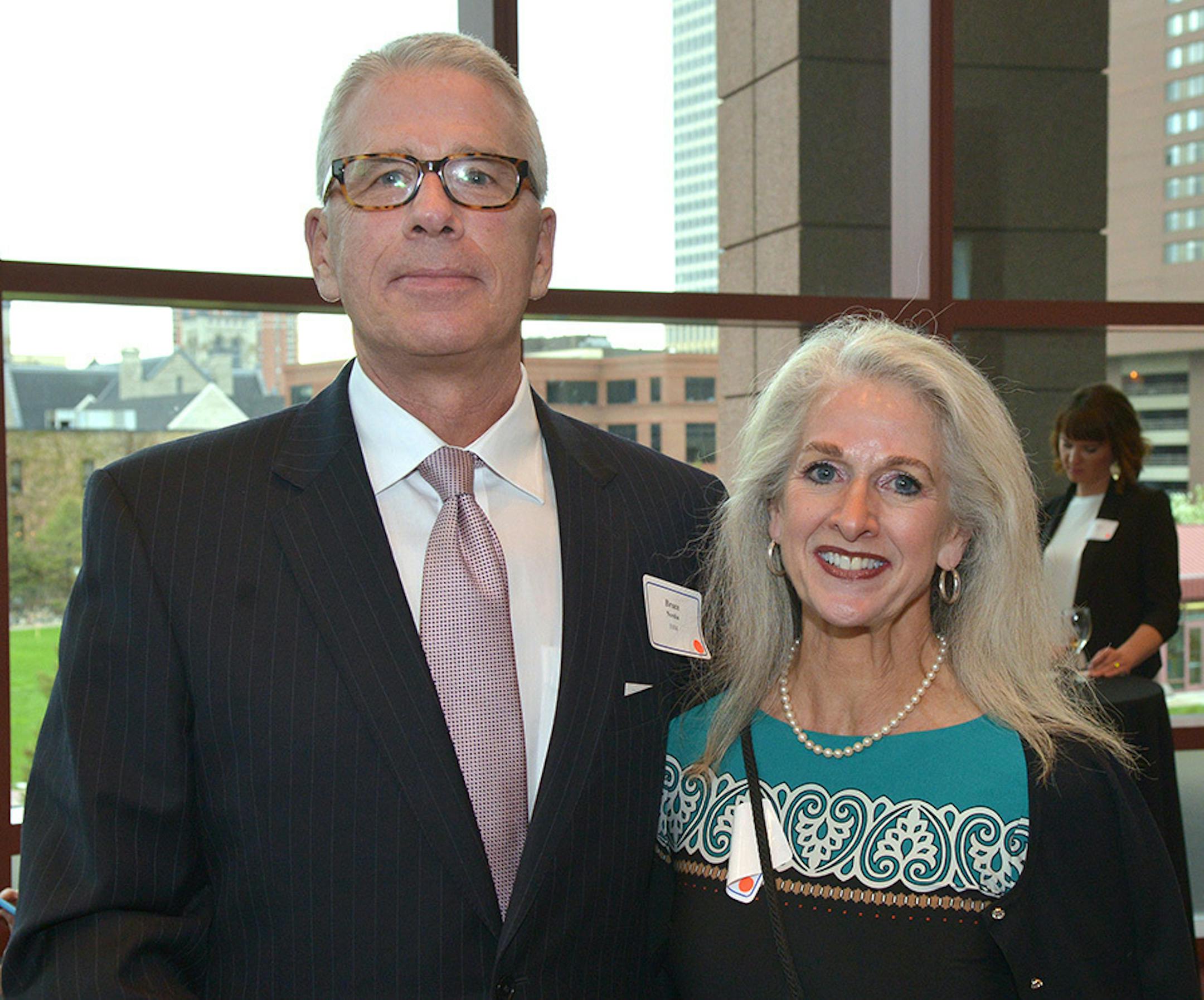 From left, Bruce and Rhoda Nordin.