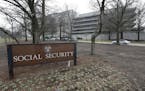 FILE - In this Jan. 11, 2013 file photo, the Social Security Administration's main campus is seen in Woodlawn, Md. Medicare's financial problems have 