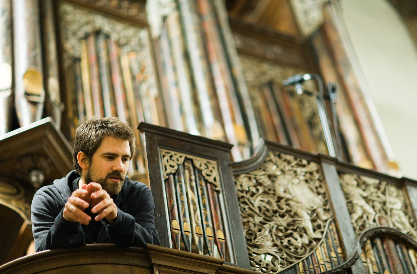 "It felt very freeing and liberating to play an instrument that was so colorful and had such a huge dynamic range compared to the piano," says British jazz musician Kit Downes. He will make his Minnesota debut next Sunday on the Lively-Fulcher pipe organ at St. Olaf Catholic Church.