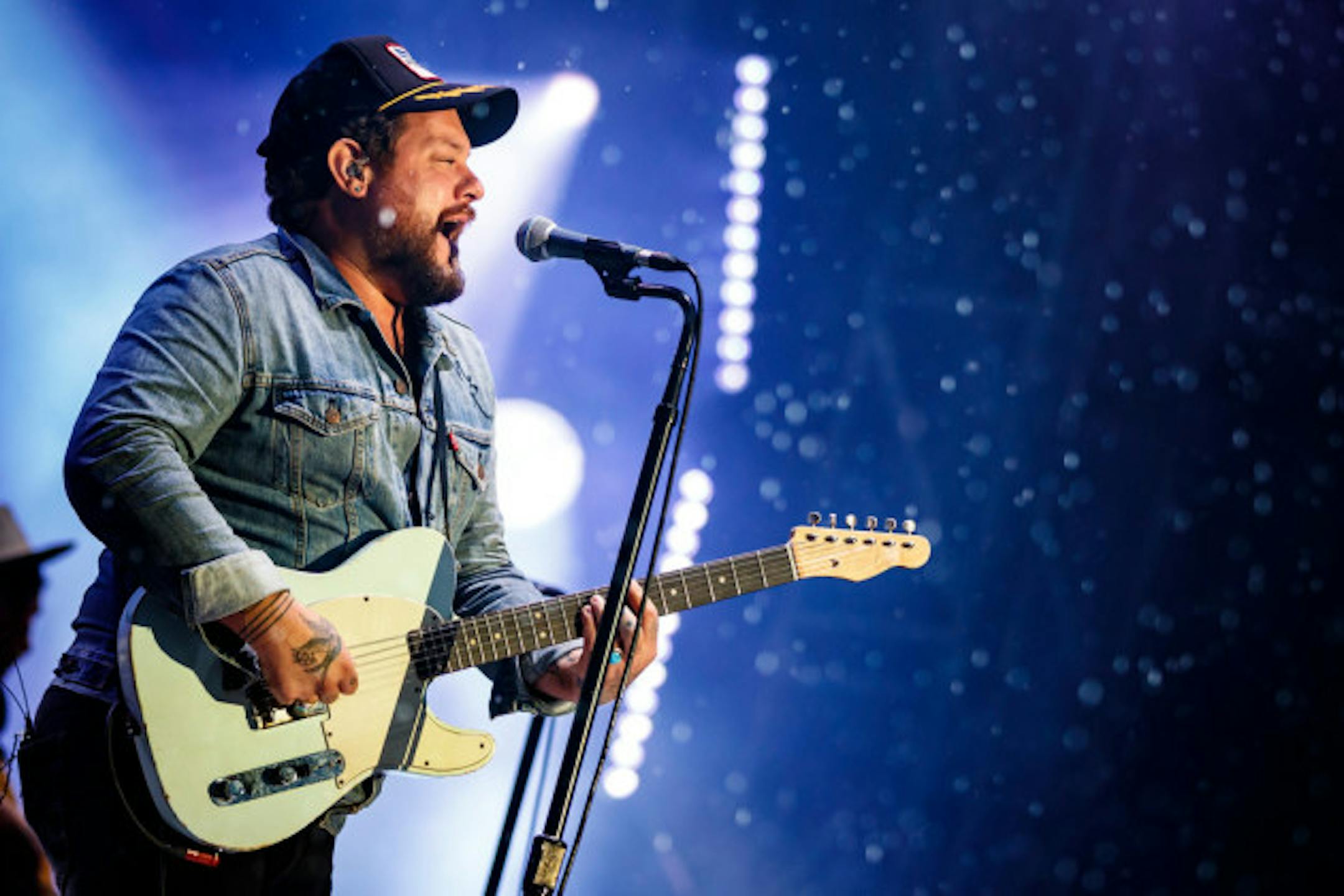 Nathaniel Rateliff performed in Switzerland in July/ Valentin Flauraud/Keystone via AP