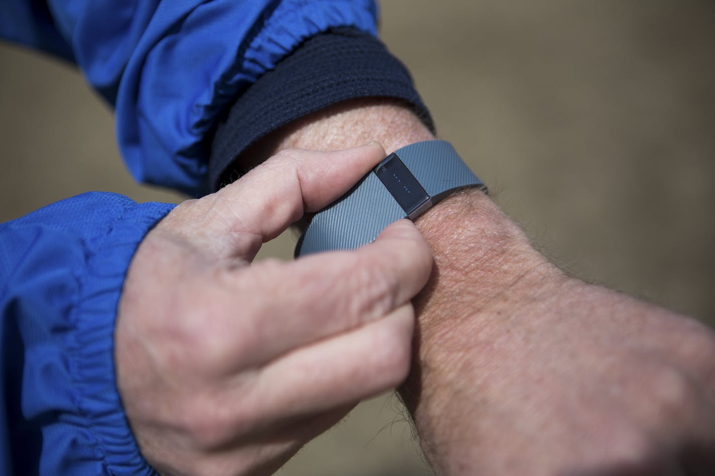 A Fitbit may get walkers to add steps to reach a certain number.