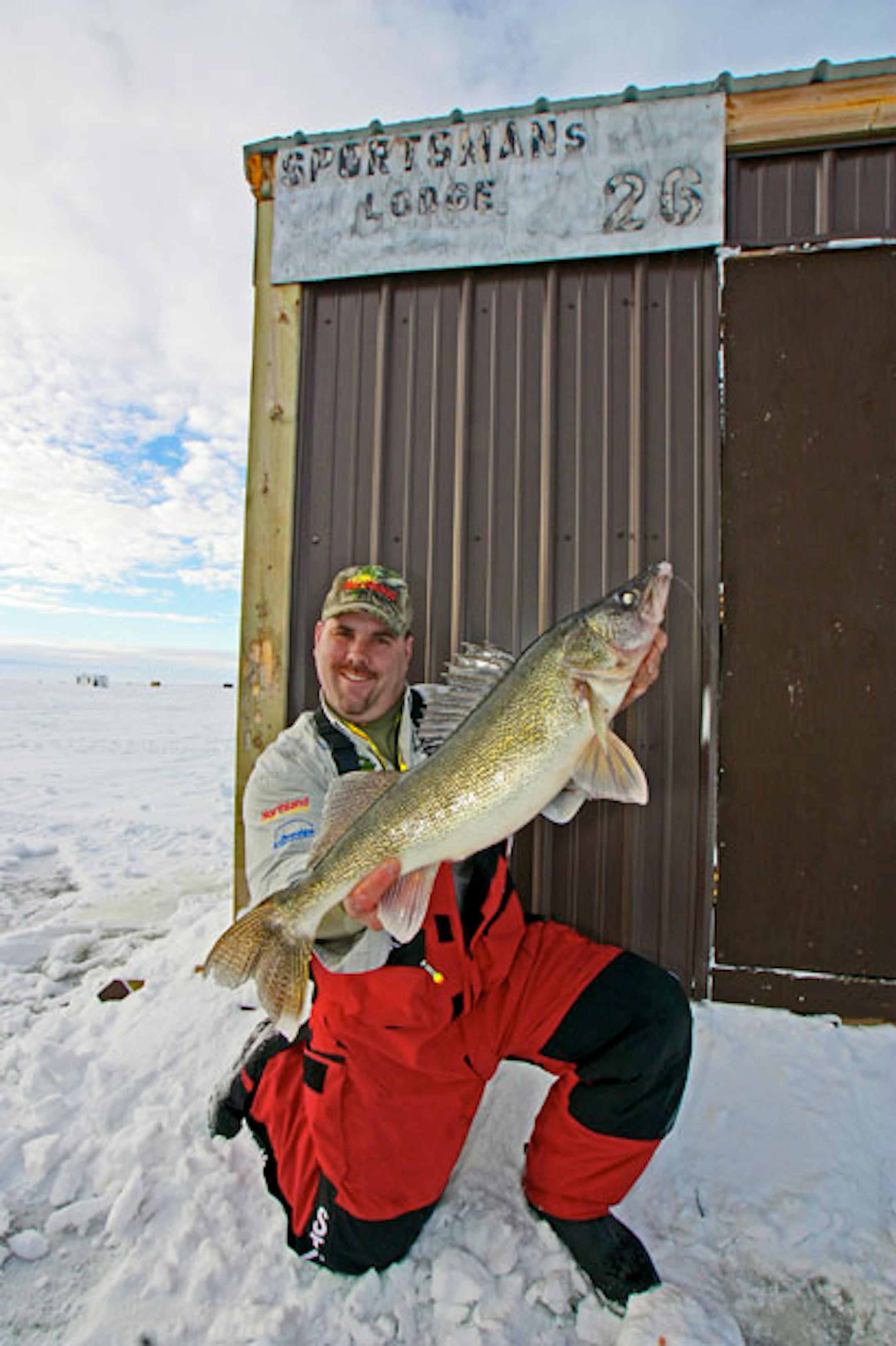 The midwinter bite is always hot up on Lake of the Woods