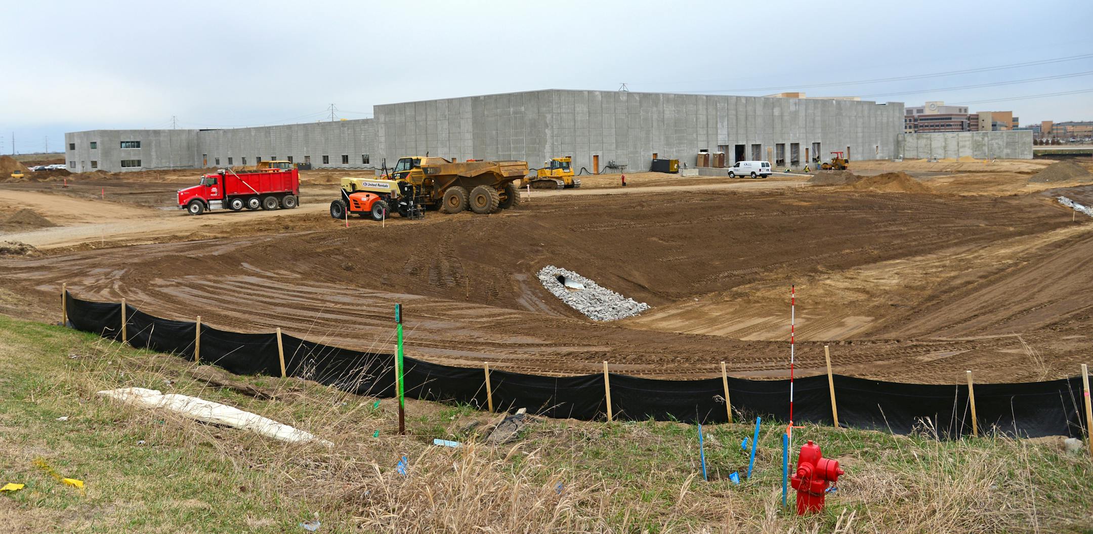 Olympus office/warehouse project in Brooklyn Park at 9600 Louisiana Ave. N.