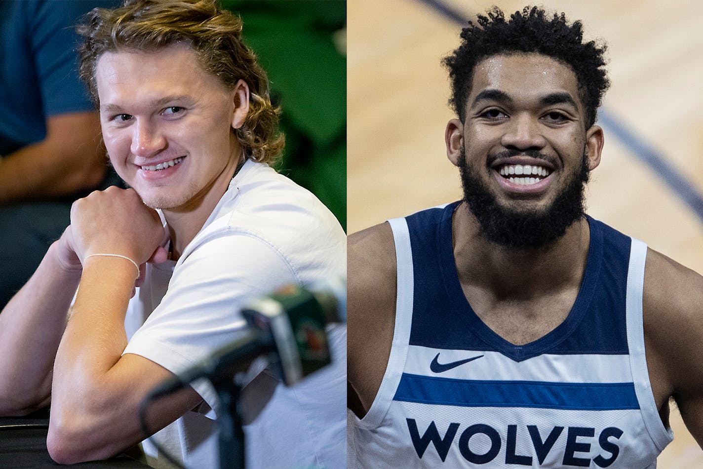 Kirill Kaprizov and Karl-Anthony Towns