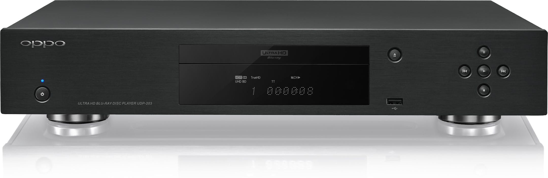Oppo UDP-203 UltraHD 4K Blu-ray player.