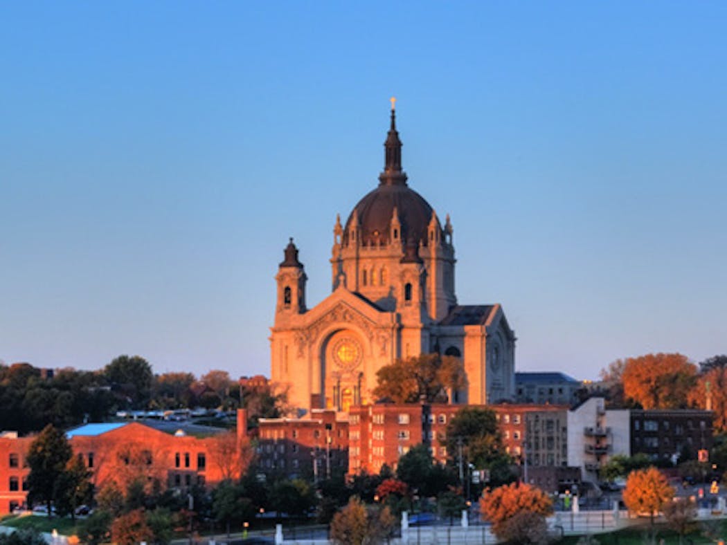 The Cathedral of St. Paul is more than 100 years old.