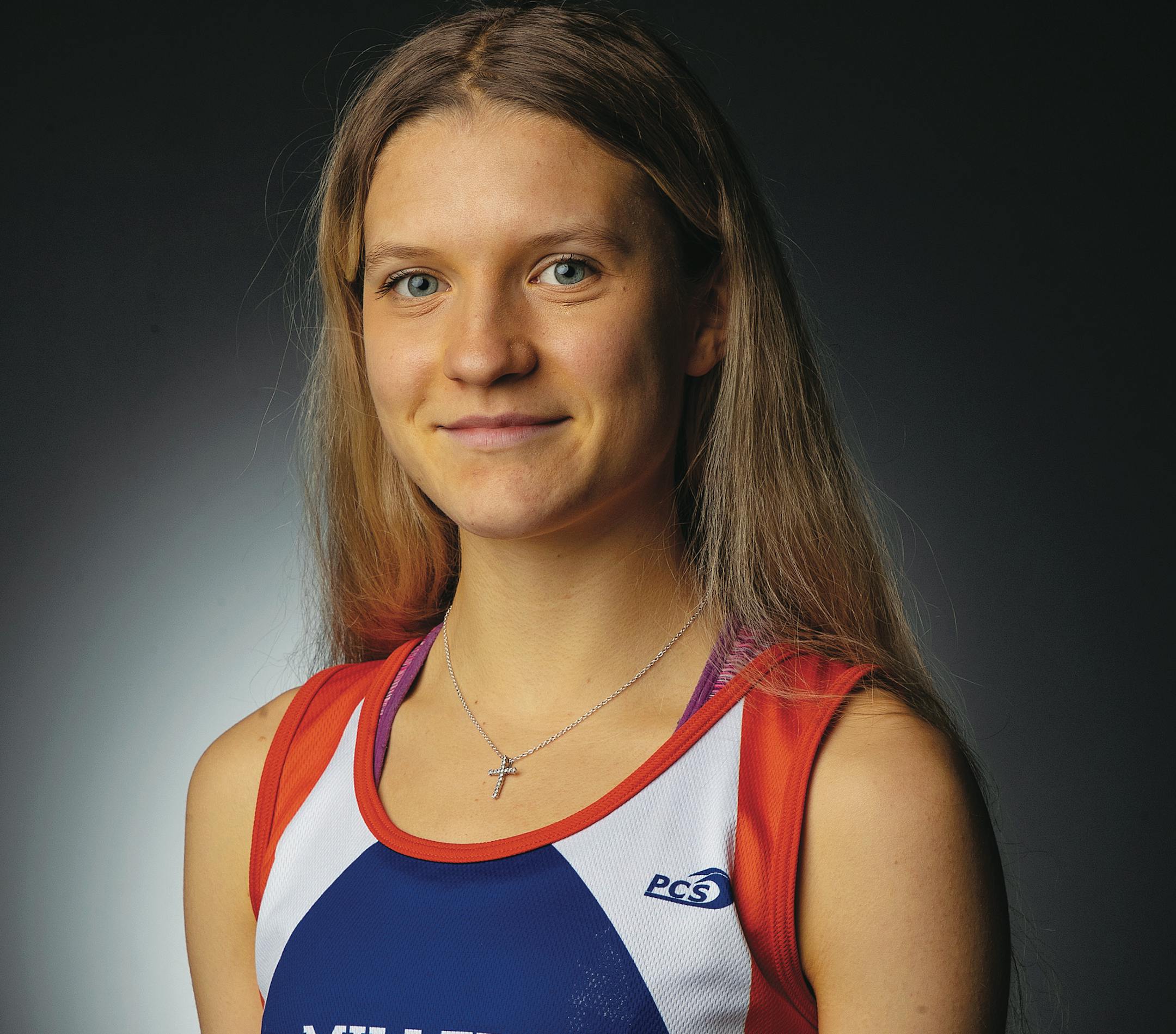 Washburn cross country Emily Covert. ] CARLOS GONZALEZ ï cgonzalez@startribune.com ñ December 9, 2018, Minneapolis, MN, High School / Prep Fall athletes of the year for girls' tennis, cross-country and girls' swimming.