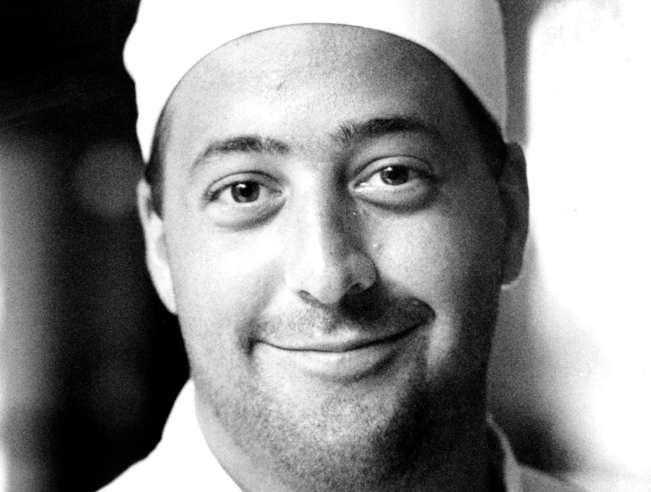 Chef Andrew Zimmern, at Cafe Un Deux Trois. Andrew Zimmern, head Chef.