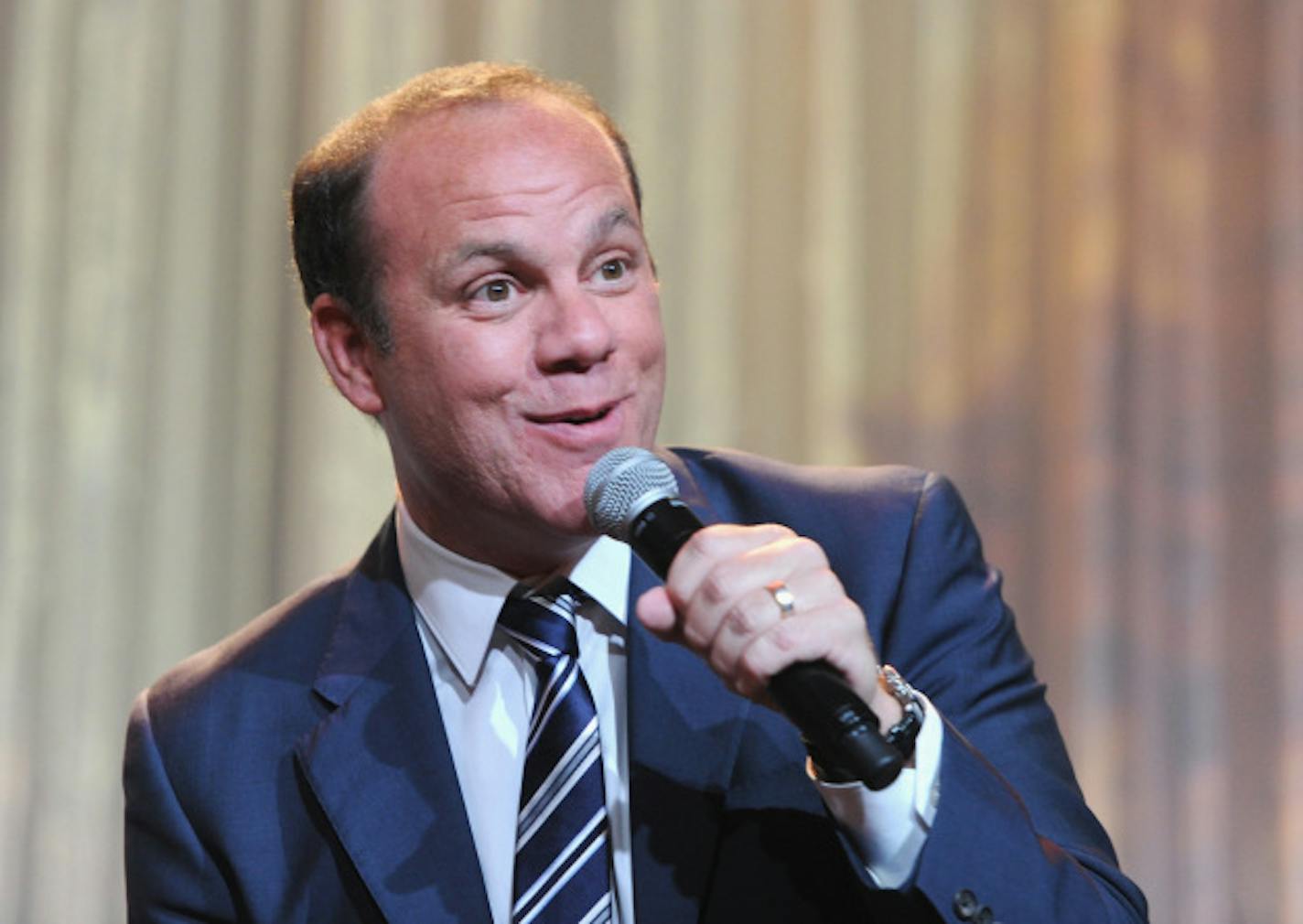 BEVERLY HILLS, CA - APRIL 25:  Comedian Tom Papa attend the Jonsson Cancer Center Foundation's 19th Annual "A Taste For A Cure" at The Regent Beverly Wilshire Hotel on April 25, 2014 in Beverly Hills, California.  (Photo by Alberto E. Rodriguez/Getty Images)