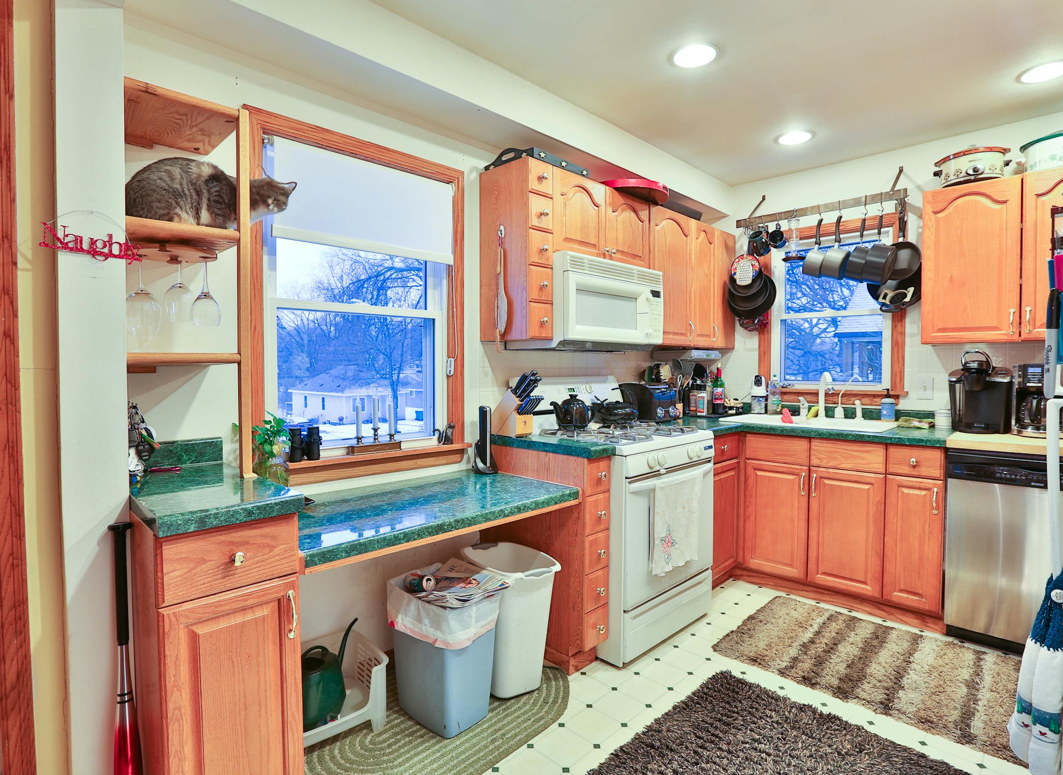 Remodelers Showcase - BEFORE kitchen of St. Louis Park home #44 on the tour. Credit Wing Photography