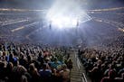 Luke Bryan performed at U.S. Bank Stadium on Friday, Aug. 19. It was the first concert at the newly opened stadium.