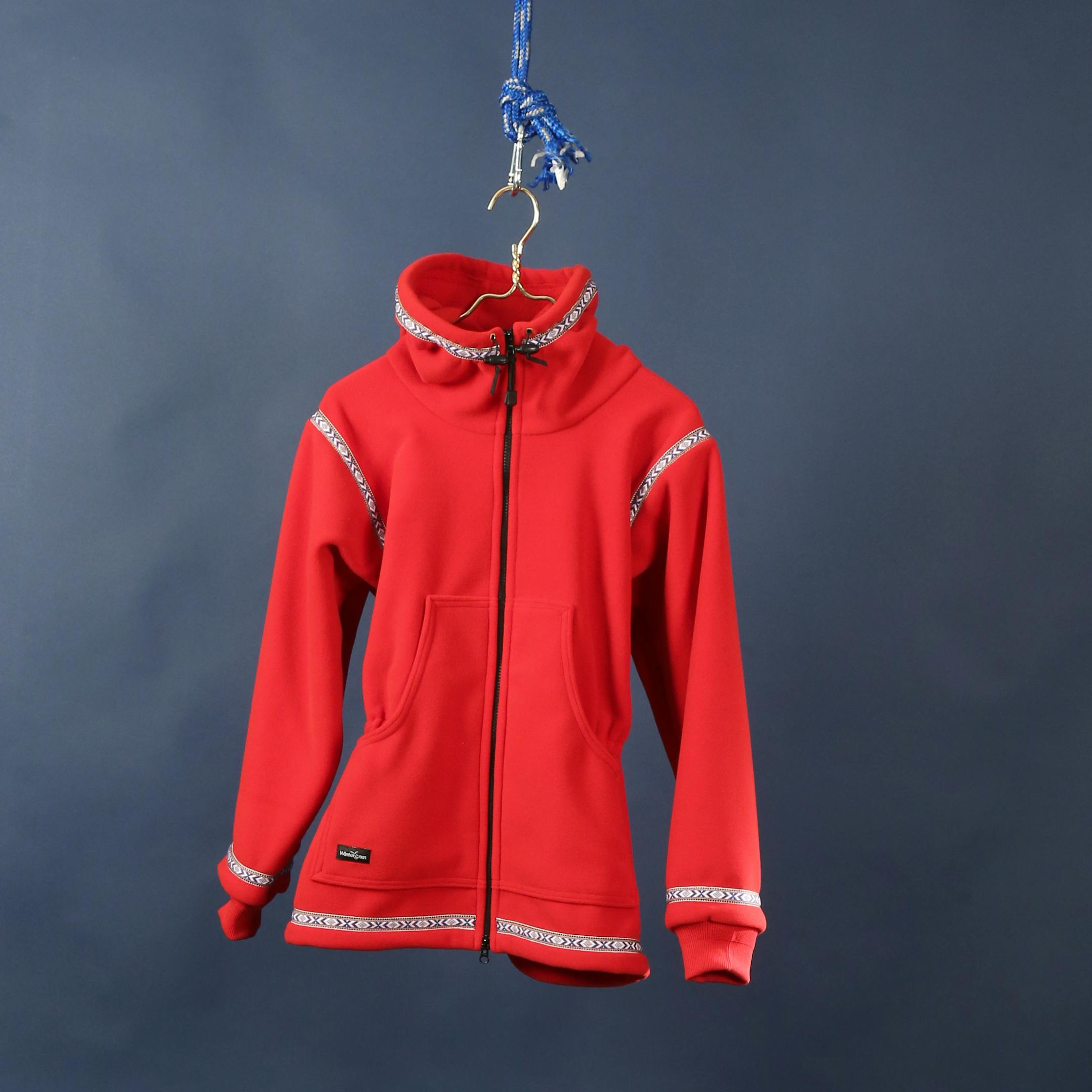 Fleece anorak