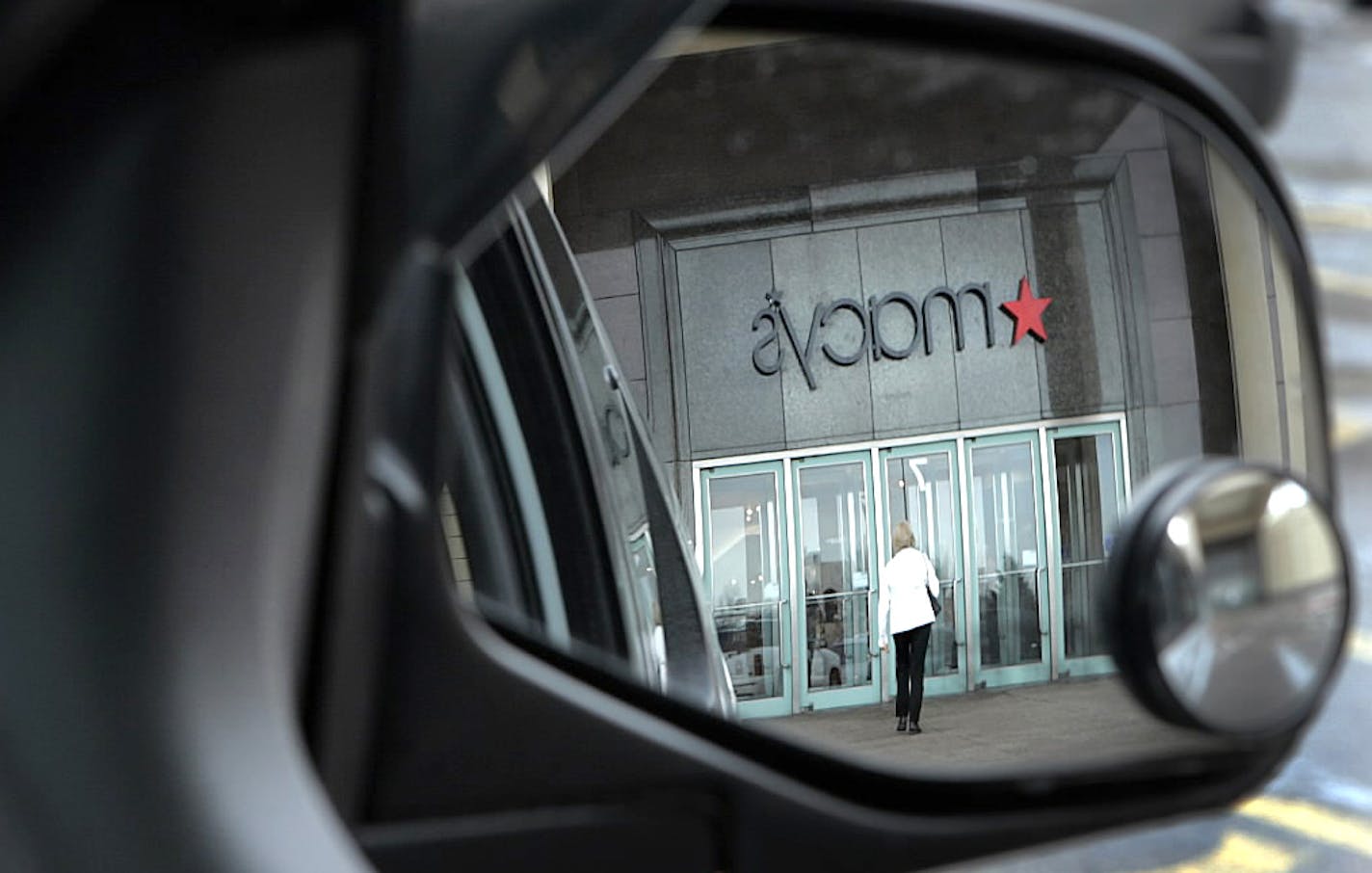 A shopper walks into Macy's at the Southdale Mall in Edina on Wednesday afternoon.