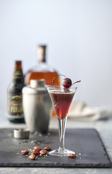 Chocolate Cordial cocktail. Photo by Dennis Becker; food styling by Lisa Golden Schroeder