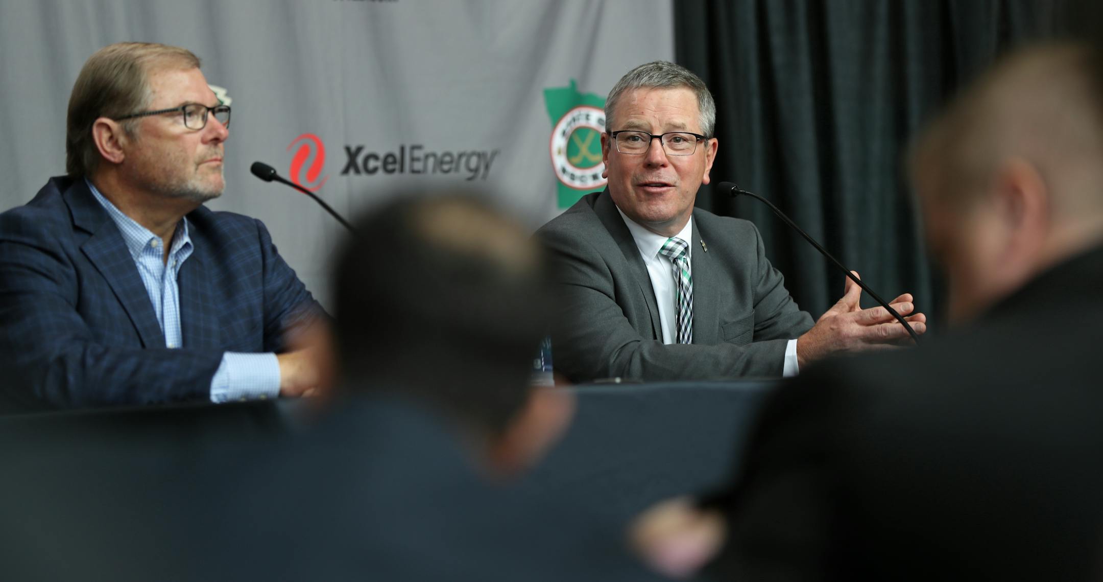 Minnesota Wild owner Craig Leipold introduced Paul Fenton as the team's General Manager and Alternate Governor in May.