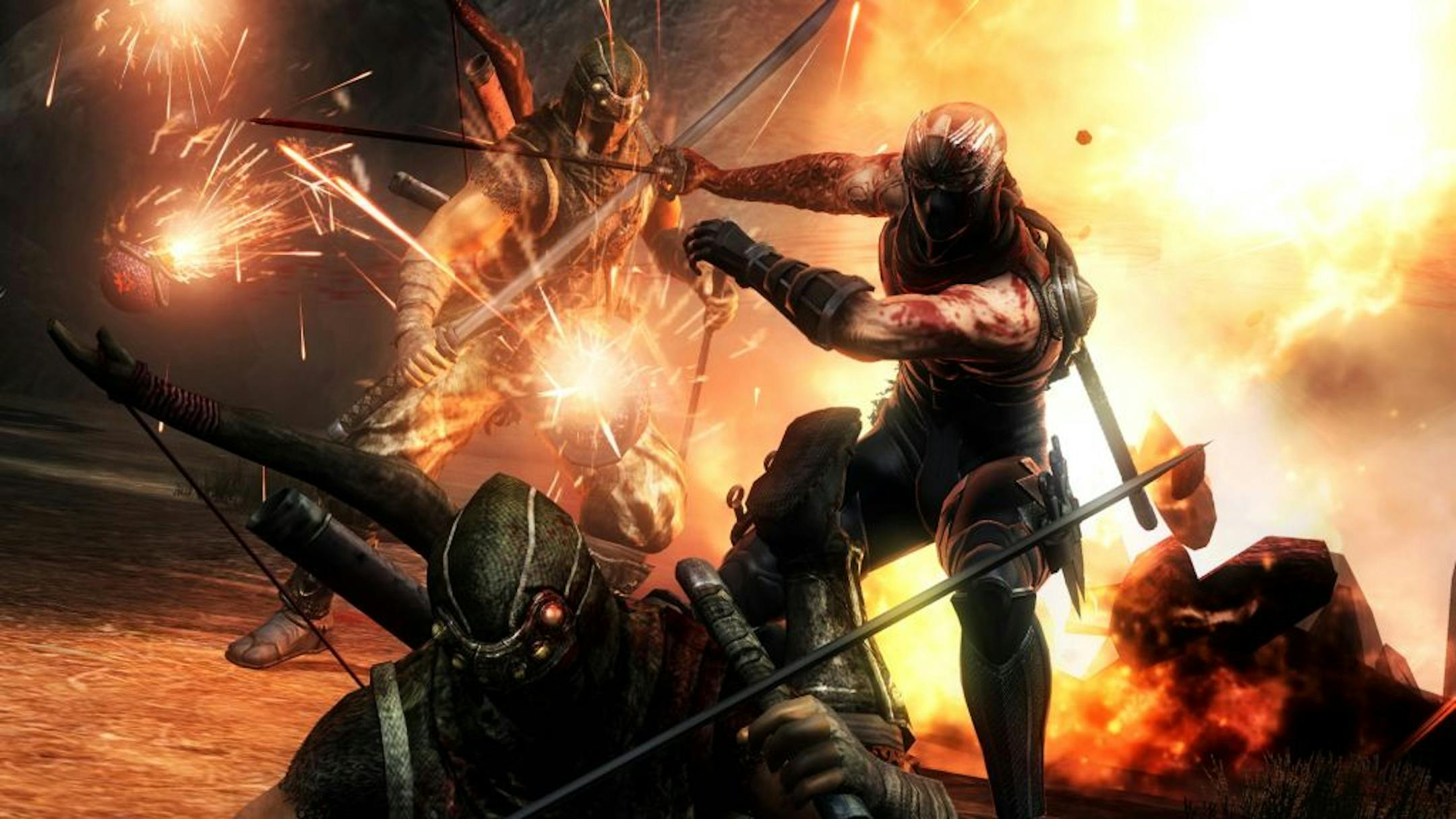 Master assassin Ryu Hayabusa battles terrorists in "Ninja Gaiden 3."