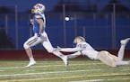 St. Michael-Albertville's Max Keefer helped lead the Knights to victory last week against Wayzata. The team had to cancel its game against Edina after
