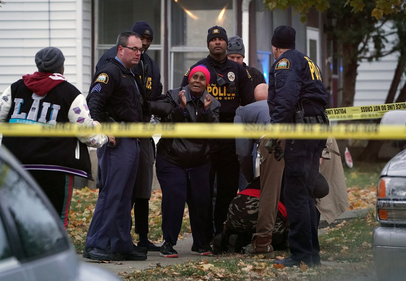 St. Paul police were on the scene of a shooting on Annapolis Street East on the evening of Wednesday, Nov. 6, 2019. ] Shari L. Gross &#x2022; shari.gross@startribune.com St. Paul police were on the scene of a shooting on Annapolis Street East on the evening of Wednesday, Nov. 6, 2019.