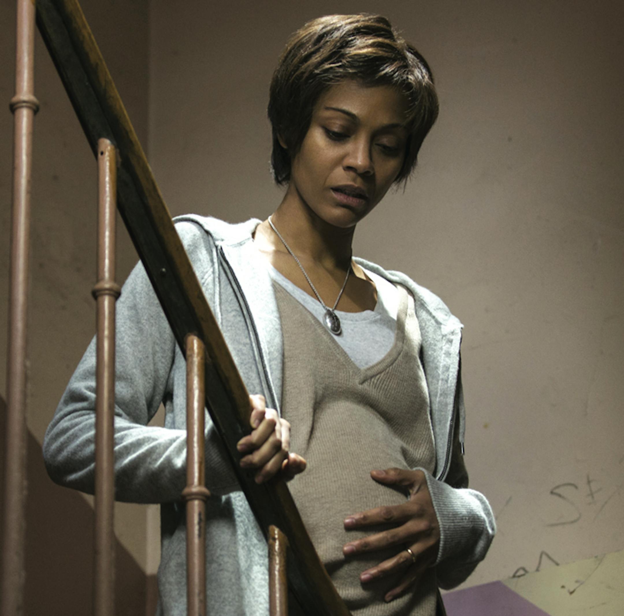 FOR USE WITH FYI_TV CONTENT ONLY. ROSEMARY'S BABY -- Pictured: Zoe Saldana as Rosemary -- (Photo by: Roger Do Minh/NBC)