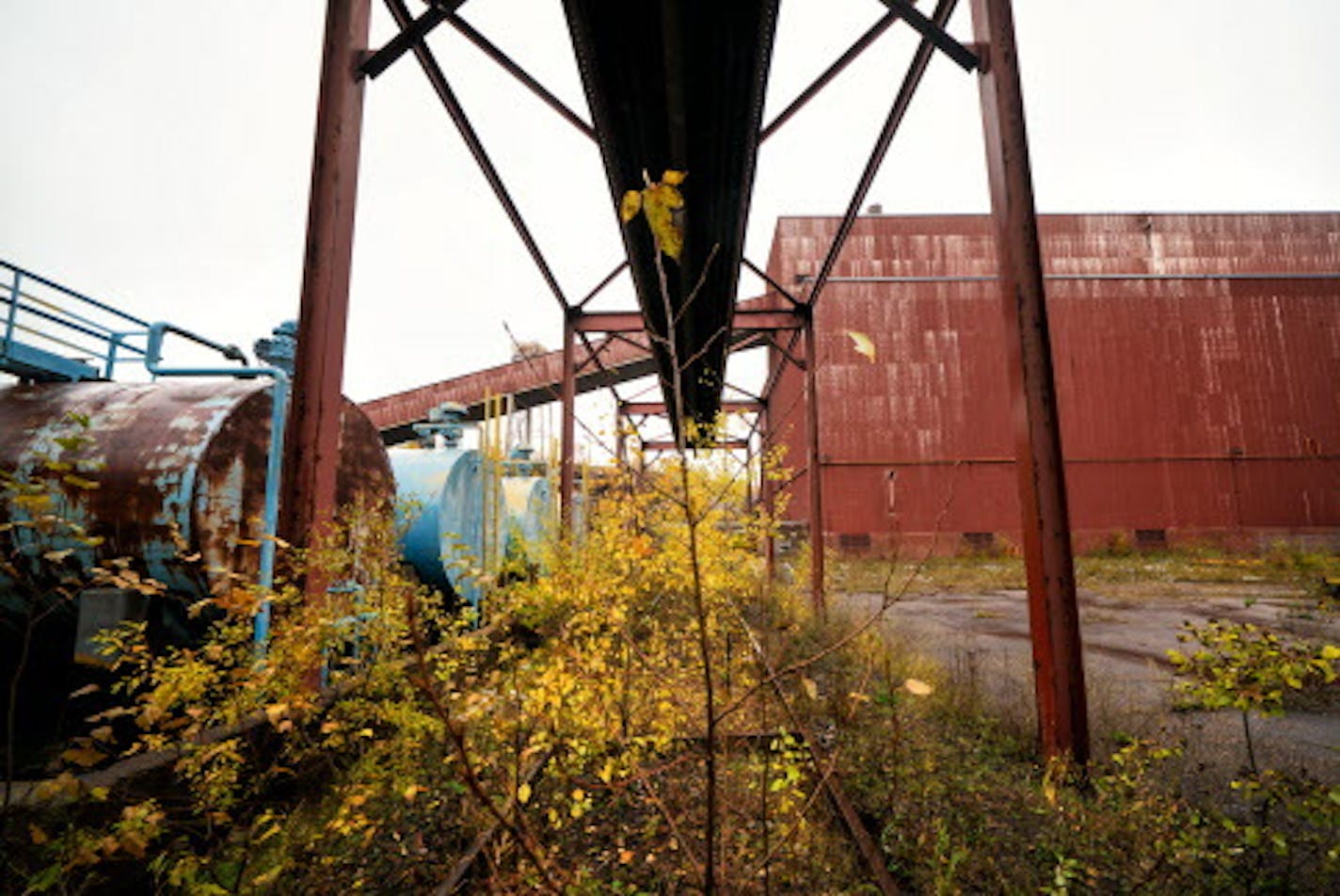 The PolyMet mine in Hoyt Lakes, Minn.